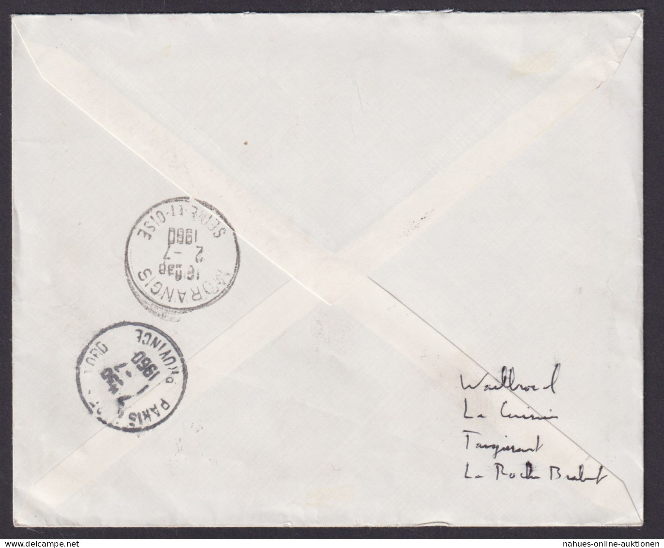 Belgien Brief 1198-1205 Echt Gelaufener FDC Morangis Seine Et Oise Frankreich - Other & Unclassified