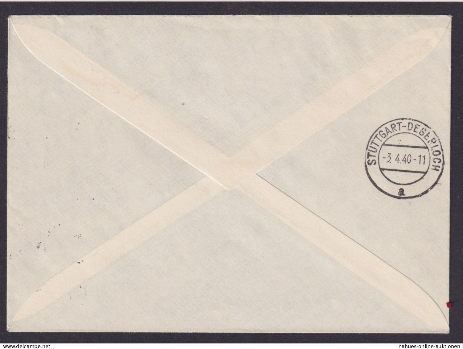 Briefmarken Besetzung Generalgouvernement R Brief Krakau Stuttgart Degerloch - Sonstige & Ohne Zuordnung