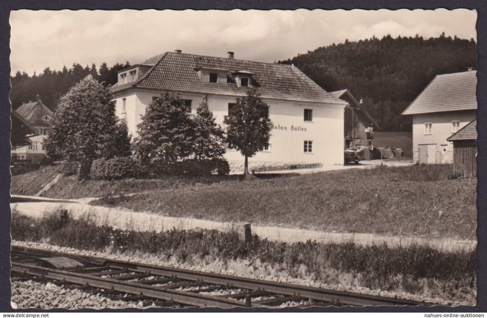 Bahnpost Bund Viechtach Gotteszell Zug 207 Selten Auf Guter Ansichtskarte - Lettres & Documents