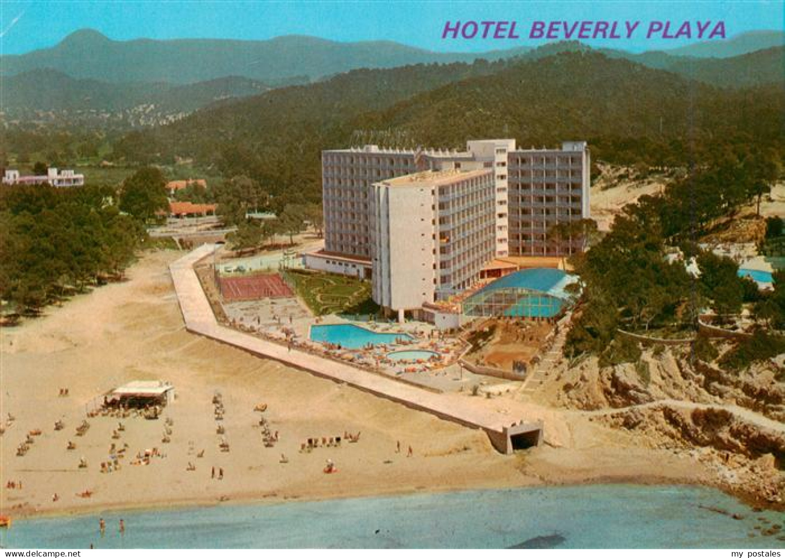 73905556 Paguera Mallorca Islas Baleares ES Hotel Beverly Playa Fliegeraufnahme - Sonstige & Ohne Zuordnung