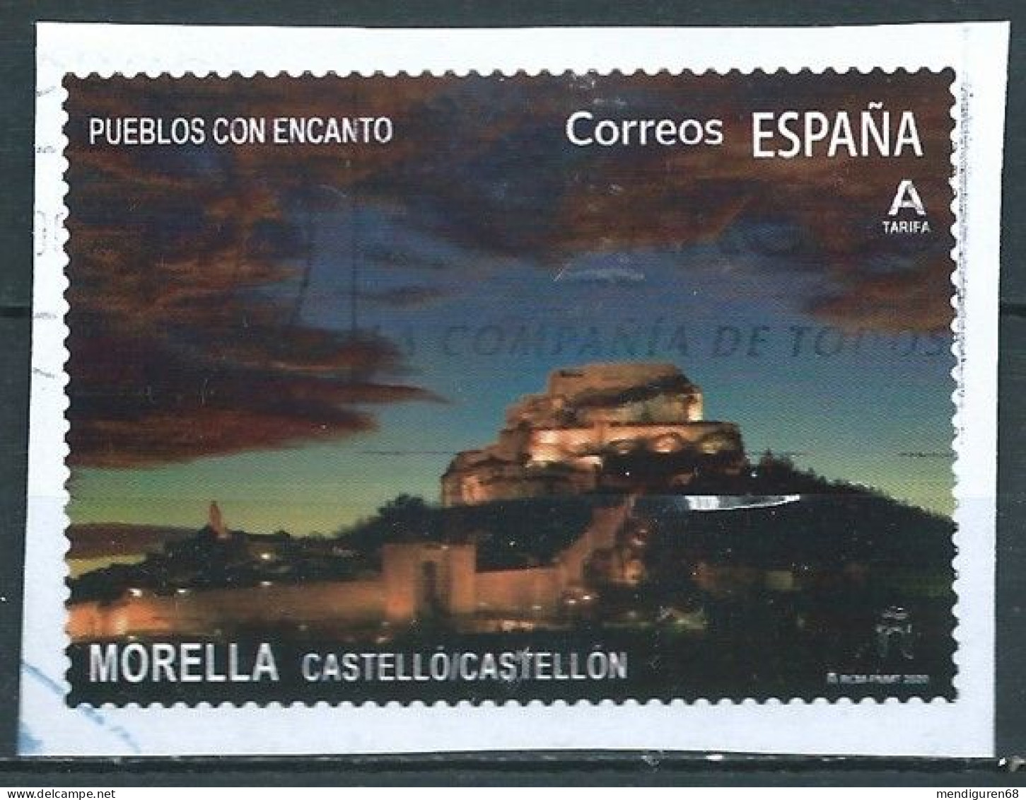 ESPAGNE SPANIEN SPAIN ESPAÑA 2020 FROM CARNET CHARMING VILLAGES PUEBLOS  MORELLA ED 5384 MI 5422 YT 5126 SN 4421b - Gebraucht