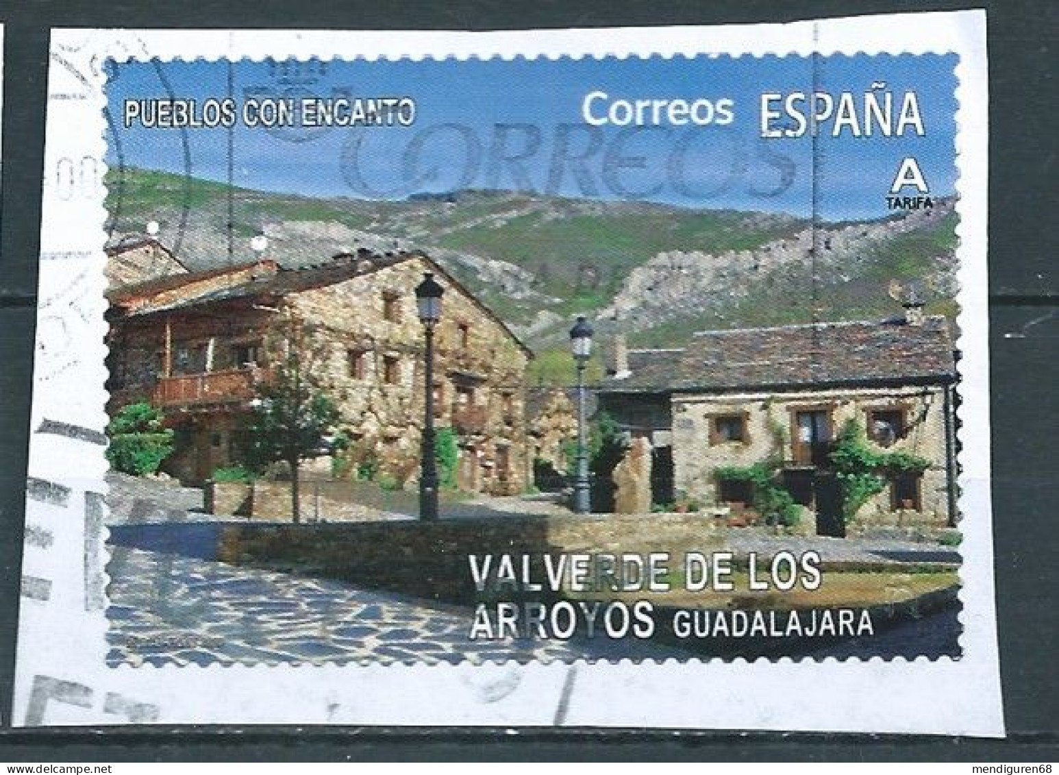 ESPAGNE SPANIEN SPAIN ESPAÑA 2020 FROM CARNET CHARMING VILLAGES PUEBLOS VILLAVERDE DE LOS ARROYOS ED 538 MI 5424 YT 512 - Gebruikt