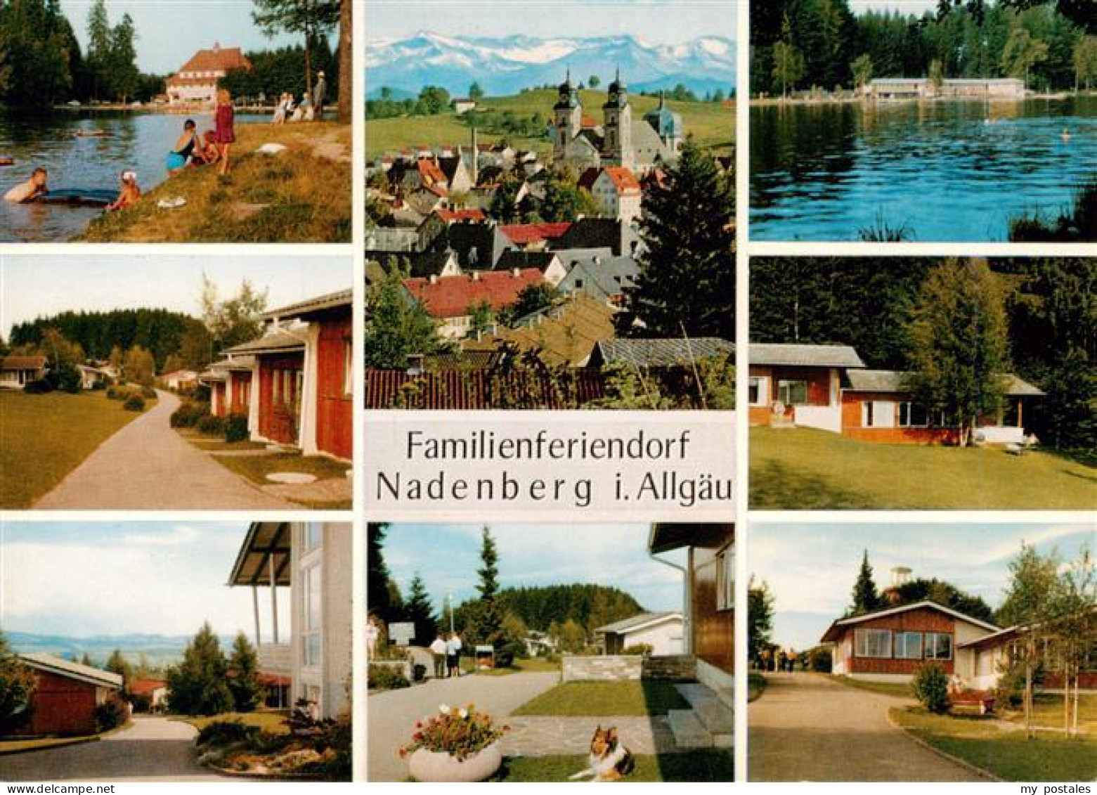 73905507 Lindenberg Allgaeu Familienferiendorf Nadenberg Teilansichten Panorama  - Lindenberg I. Allg.