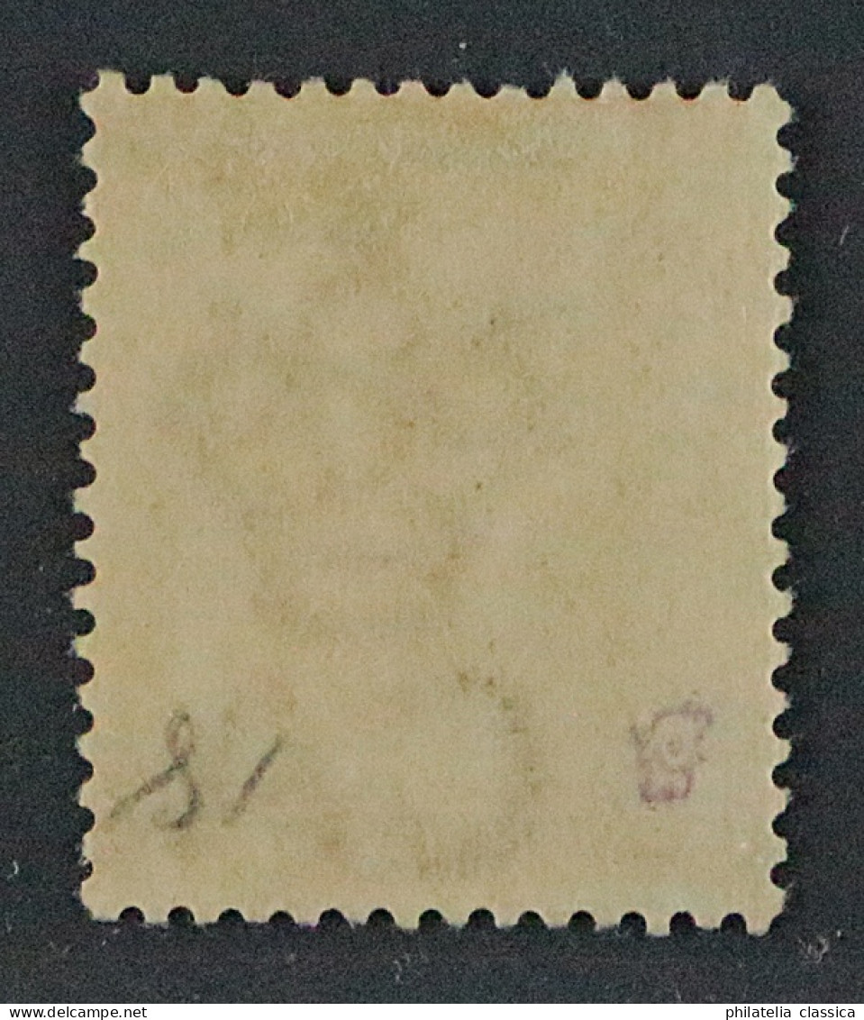 JAMAIKA  18 *  1883, Victoria 4 P. Wz. CA, Originalgummi, Falzrest, KW 500,- € - Jamaïque (...-1961)
