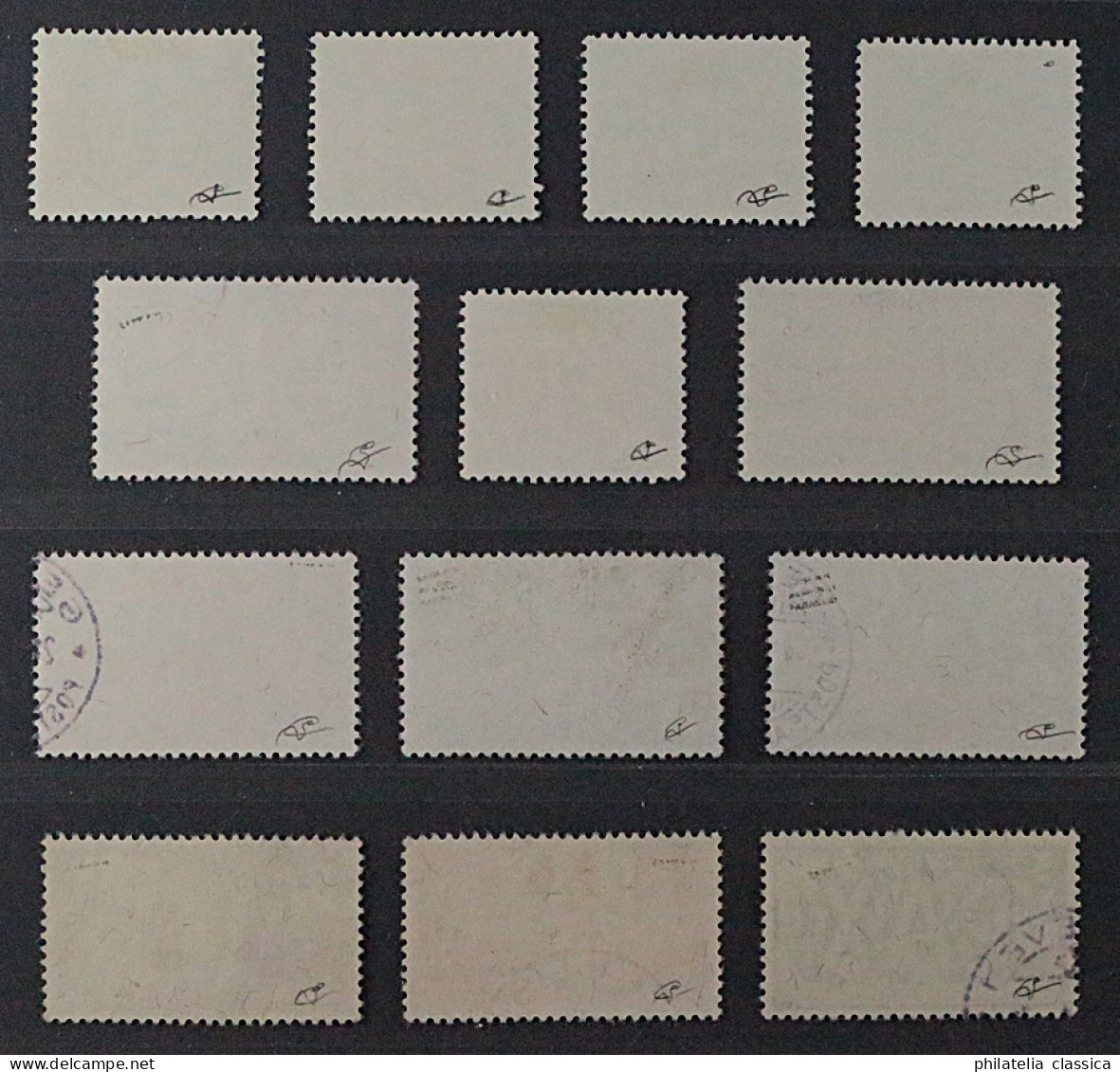 Schweiz  447-59,  PAX Satz 5 Rp.-10 Fr. Sauber Gestempelt, Geprüft, KW 1000,- € - Used Stamps