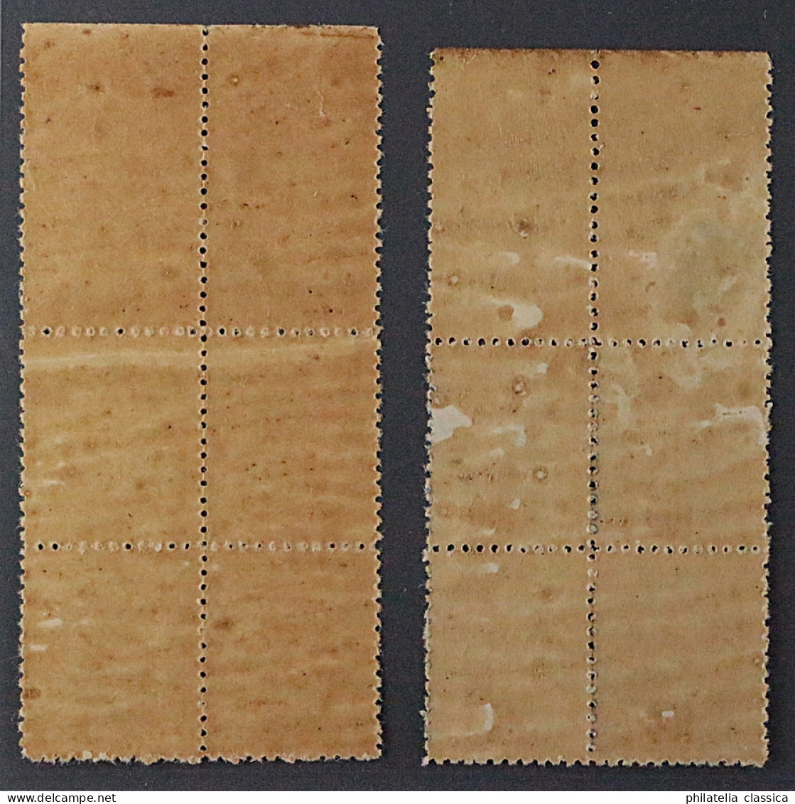 Karparten-Ukraine  85+87 ** 1945, Zwei Postfrische Randviererblocks, KW 280,- € - Ukraine