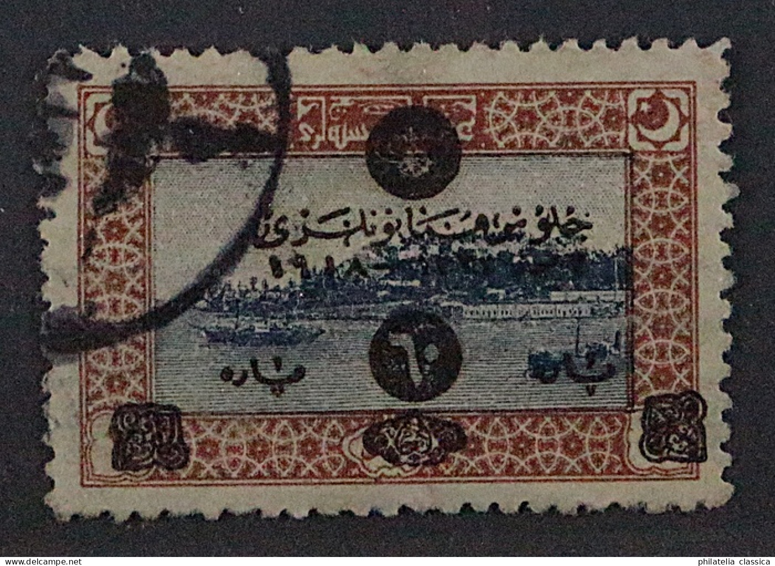 1919, TÜRKEI 665 C, 2 Pia. Thronbesteigung Mit Zähnung 11, Sauber Gestempelt, - Used Stamps