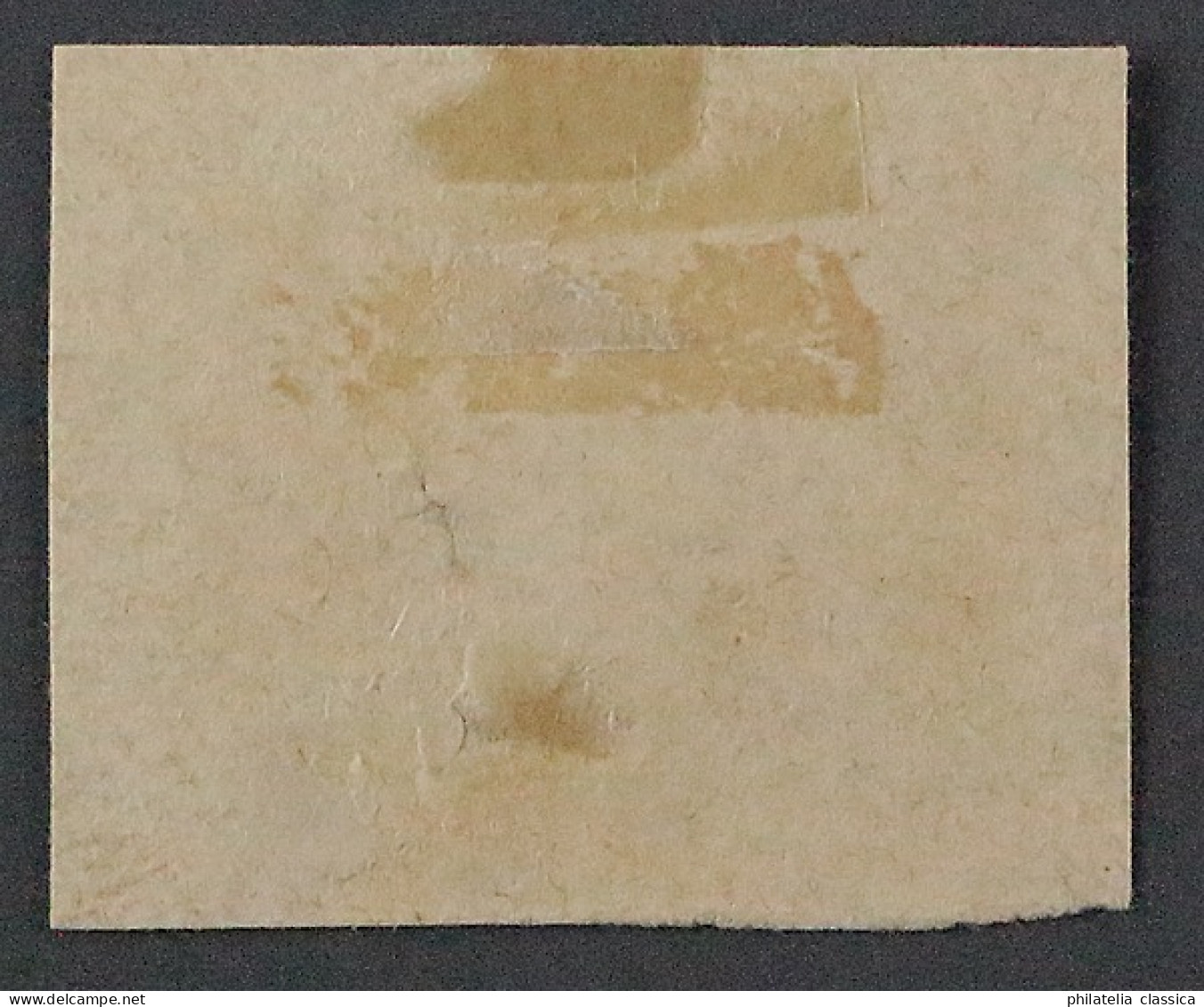 Dt. Reich 12, Ziffer 10 Gr. Briefstück POSTSTEMPEL CONSTANZ, Attest KW 1800,- € - Gebraucht
