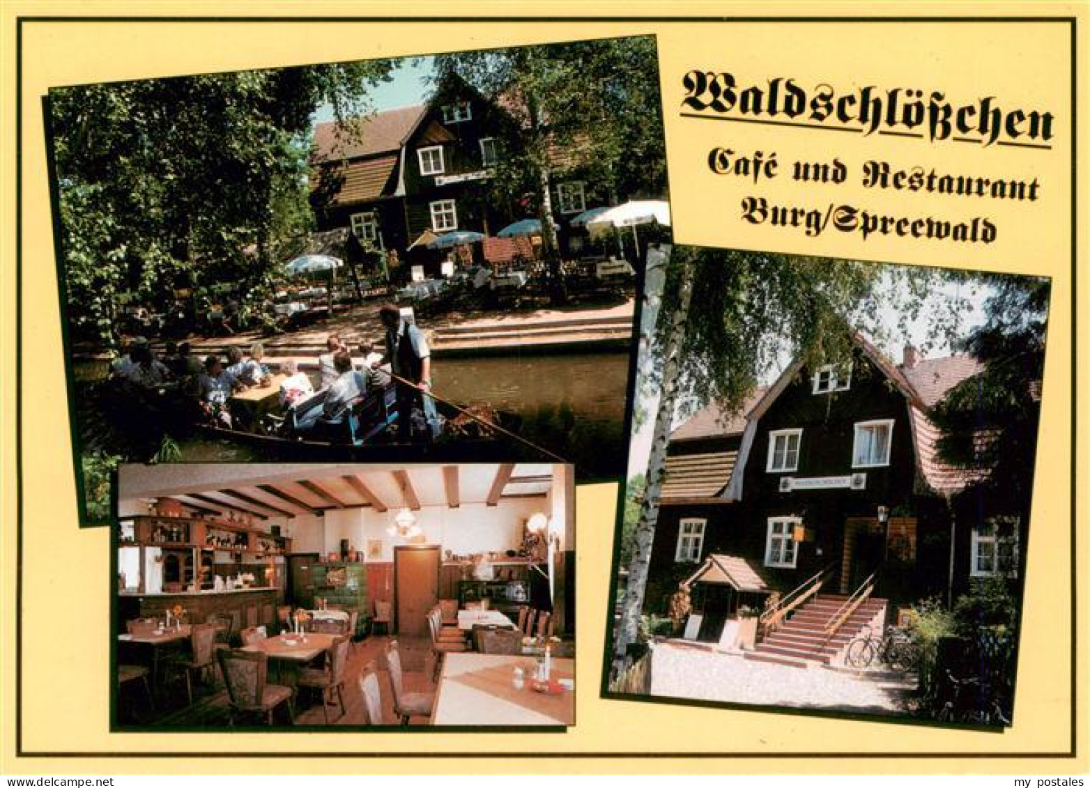 73905434 Burg Spreewald Waldschloesschen Cafe Und Restaurant - Burg (Spreewald)