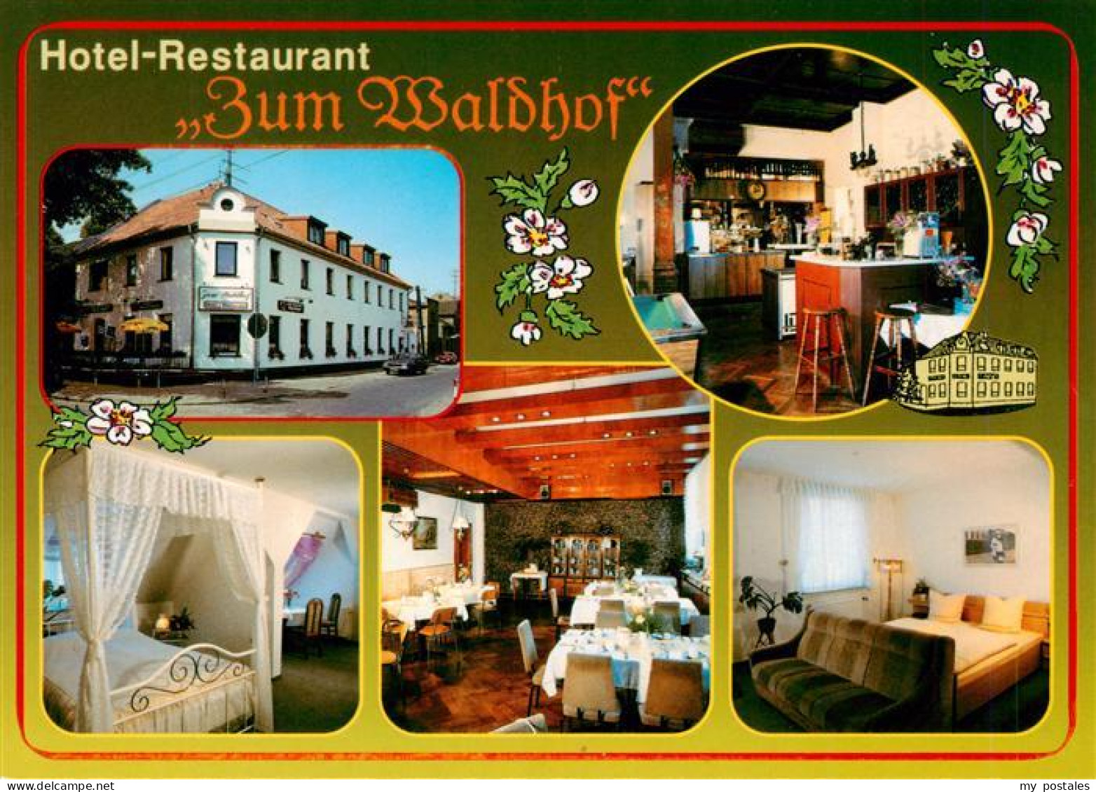 73905432 Welzow Hotel Restaurant Zum Waldhof Gaststube Bar Gaestezimmer - Welzow