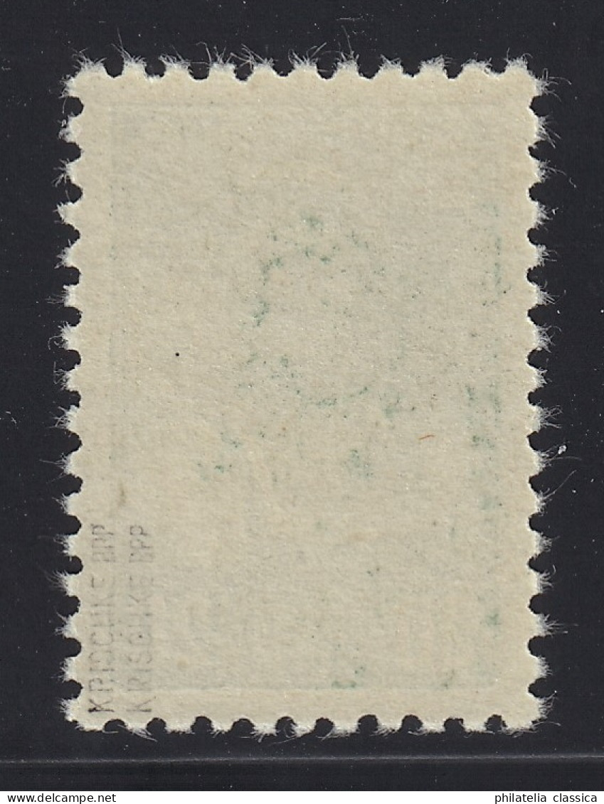 1941, Besetzung LETTLAND  4 X ** 20 K. Kartonpapier, Postfrisch, Geprüft 150,-€ - Occupation 1938-45