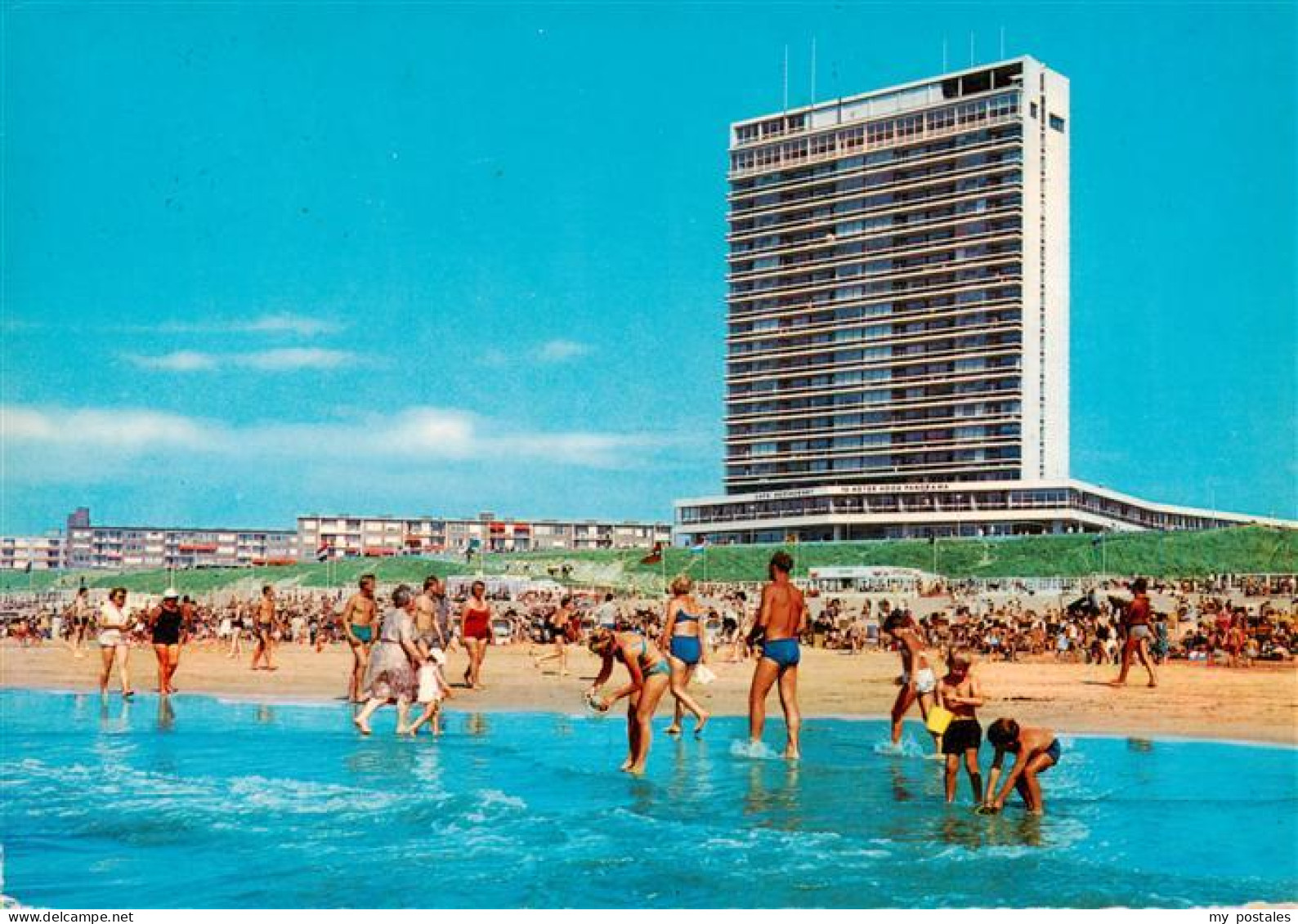 73905416 Zandvoort -aan-Zee Noord Holland NL Strand Met Bouwes Palace - Other & Unclassified