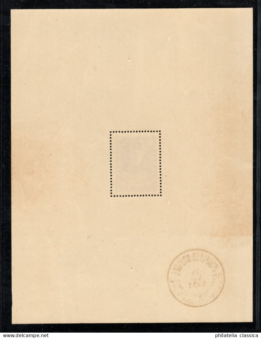 1931, BELGIEN Bl. 2 ** Block Kriegsinvaliden Postfrisch, Gute Erhaltung, 600,-€ - Neufs