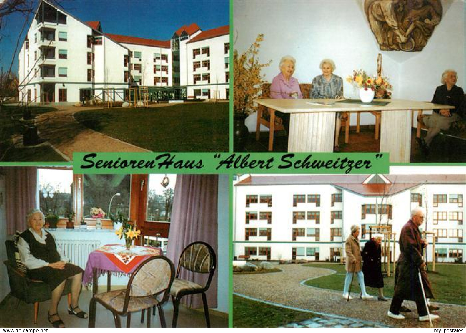 73905404 Riesa Sachsen Senioren Haus Albert Schweitzer Teilansichten - Riesa