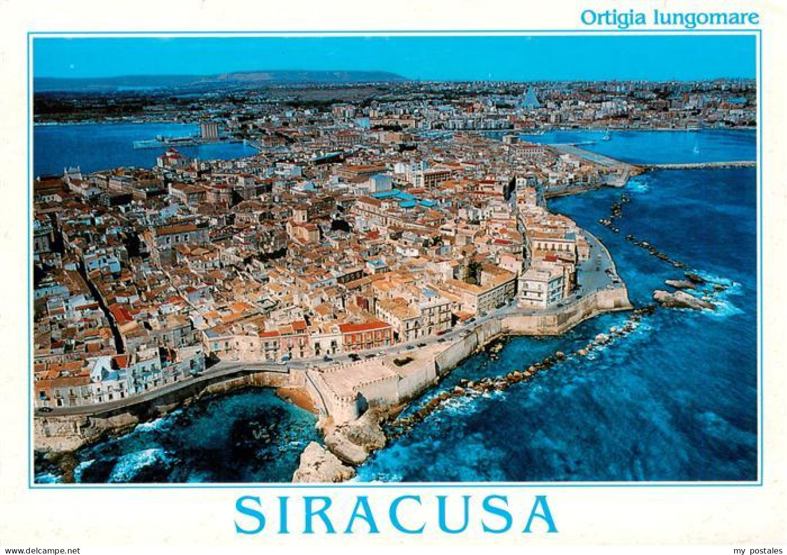 73905389 Siracusa Syrakus Sicilia Fliegeraufnahme - Other & Unclassified
