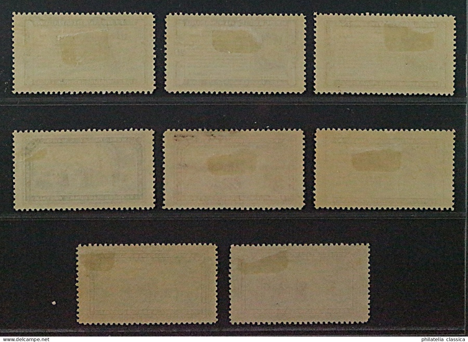 1932, SAN MARINO 184-91 * Garibaldi, 8 Werte Komplett, Originalgummi, 1300,-€ - Unused Stamps