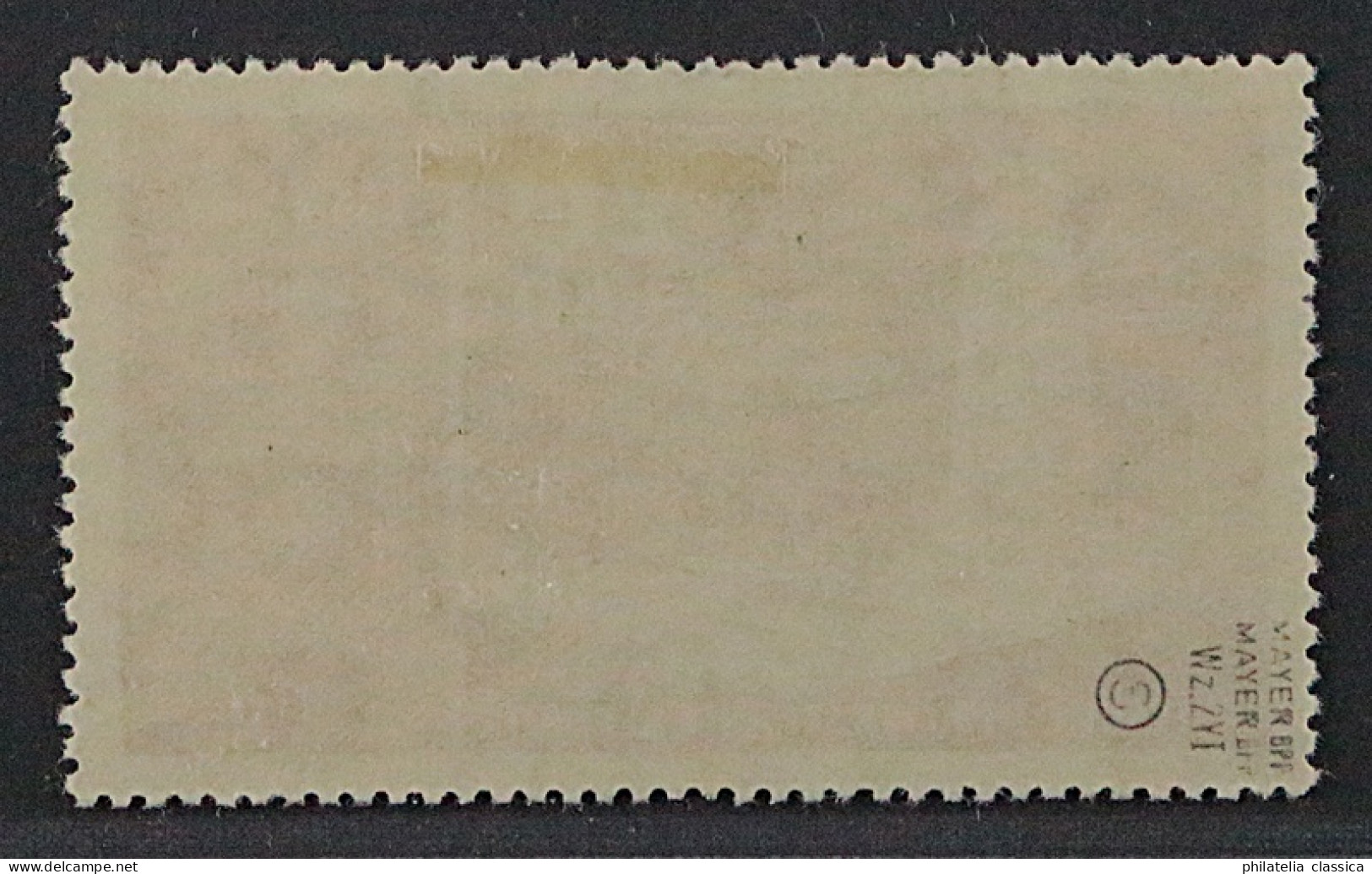 1956, DDR 538 Y I, Buchenwald 20 Pfg. Wasserzeichen YI, Geprüft, SELTEN 1500,-€ - Gebraucht