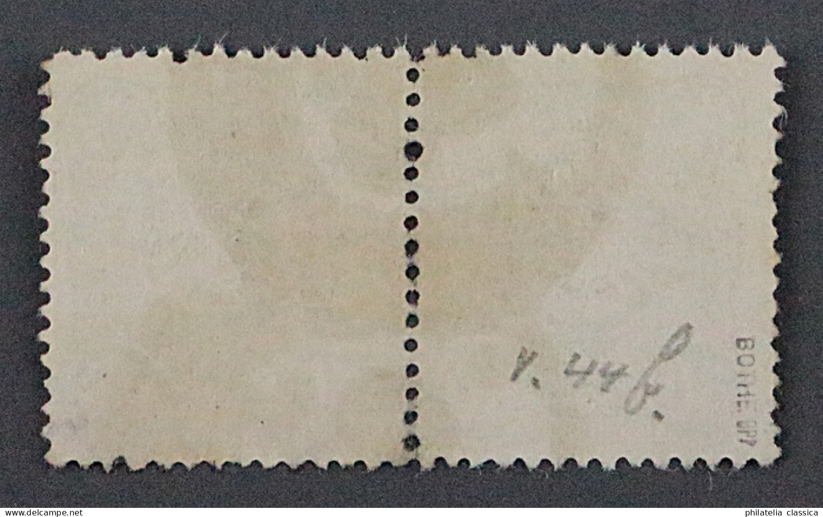 1888, DEUTSCH-NEUGUINEA Vorläufer V 44 B Paar, Sauber Gestempelt, Geprüft 800,-€ - Deutsch-Neuguinea