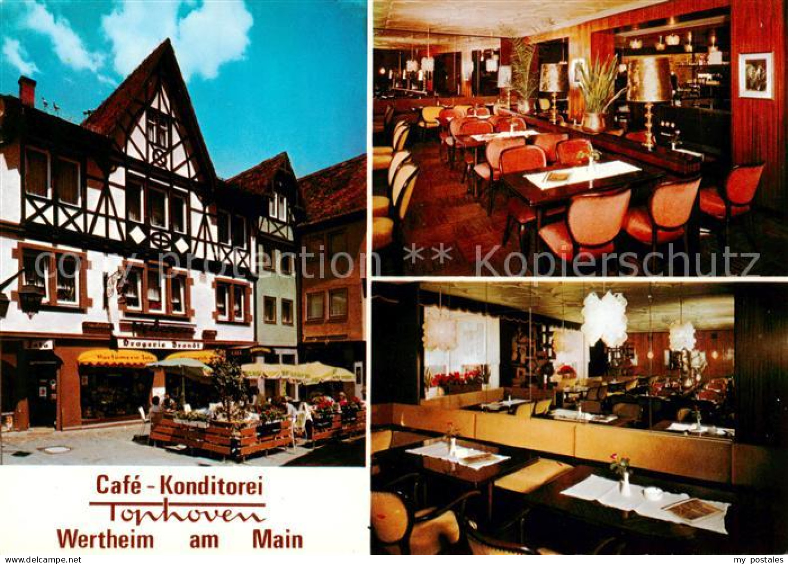 73866563 Wertheim Main Cafe Konditorei Tonhoven Gastraeume Wertheim Main - Wertheim