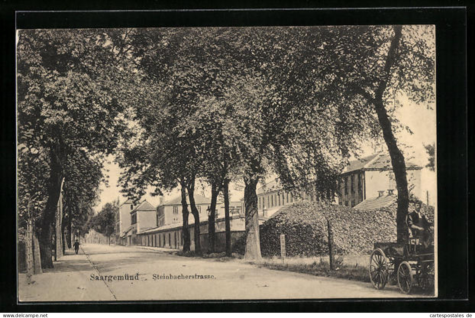 CPA Saargemünd, In Der Steinbacherstrasse  - Autres & Non Classés