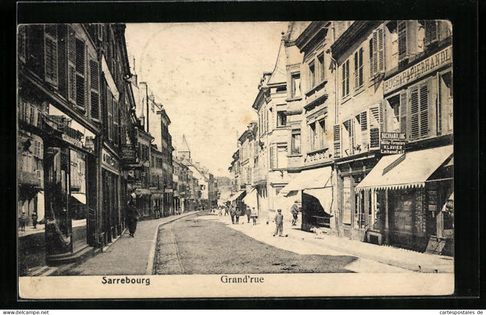 CPA Sarrebourg, Grand`rue  - Sarrebourg