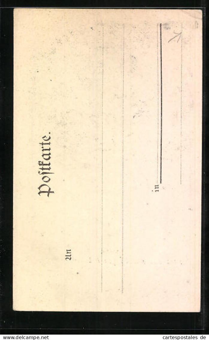 CPA Kneuttingen, Menschen Vor Der L'Église  - Autres & Non Classés