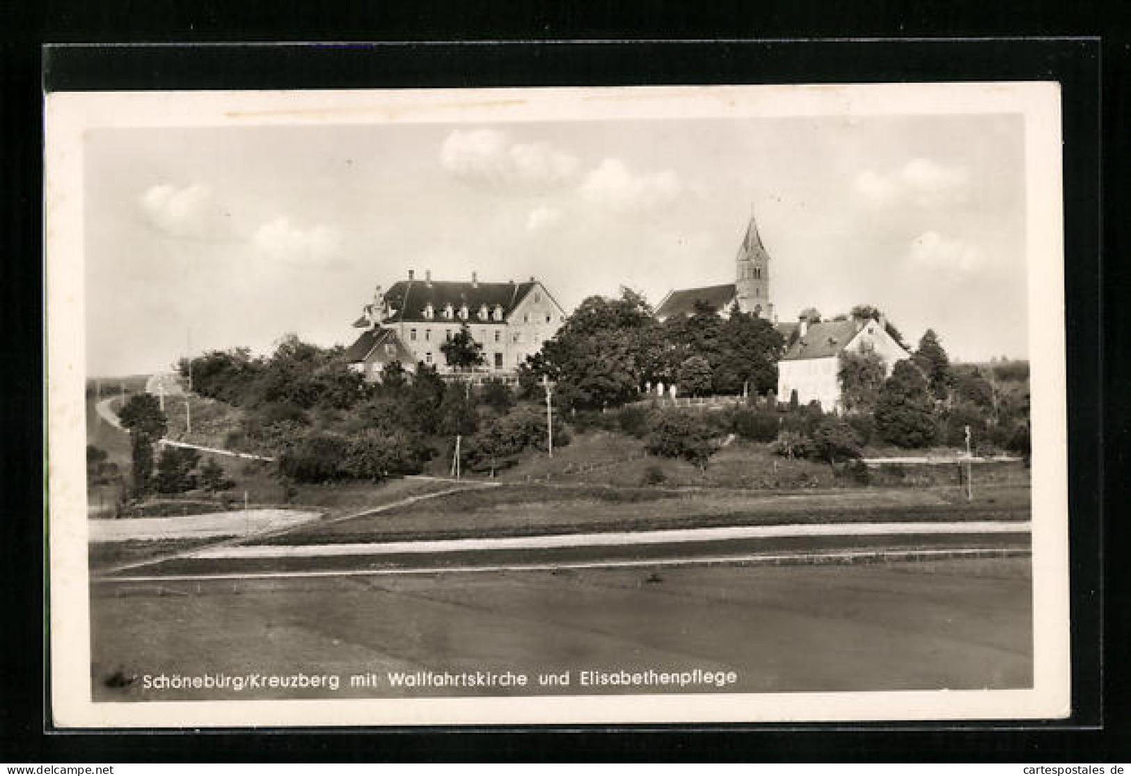 AK Schönebürg /Kreuzberg, Wallfahrtskirche Und Elisabethenpflege  - Sonstige & Ohne Zuordnung