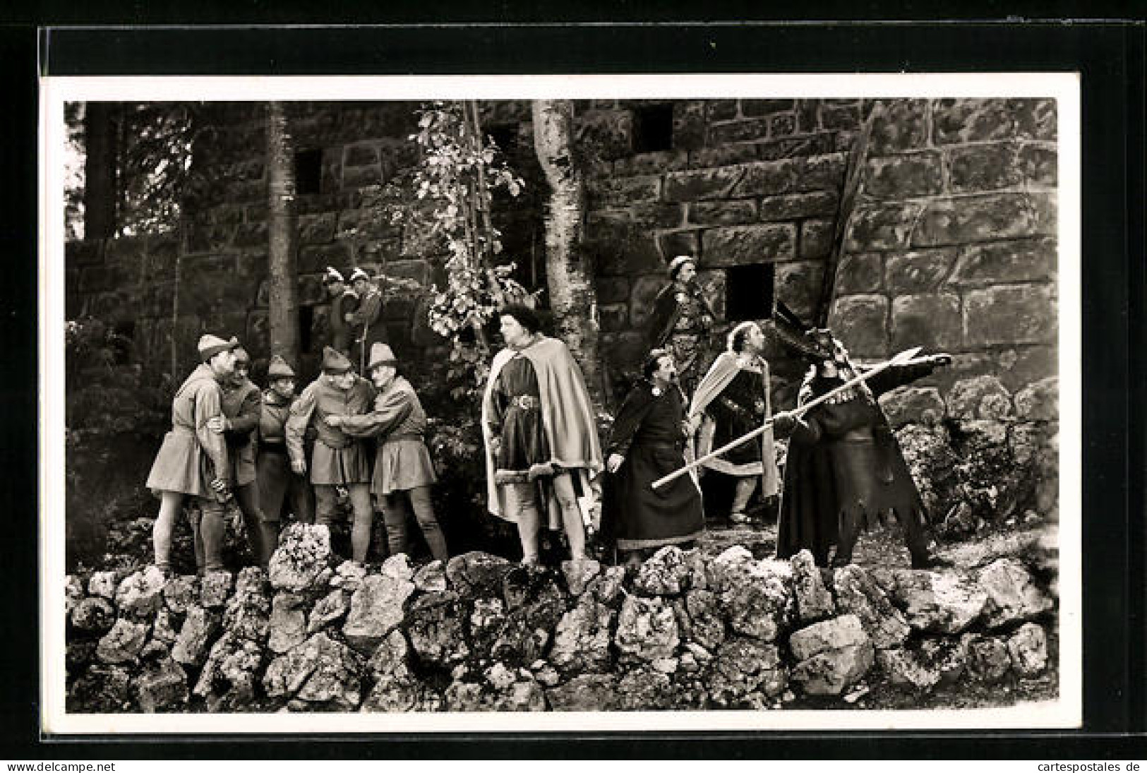AK Heidenheim, Naturtheater, Spieljahr 1954 Die Nibelungen  - Théâtre