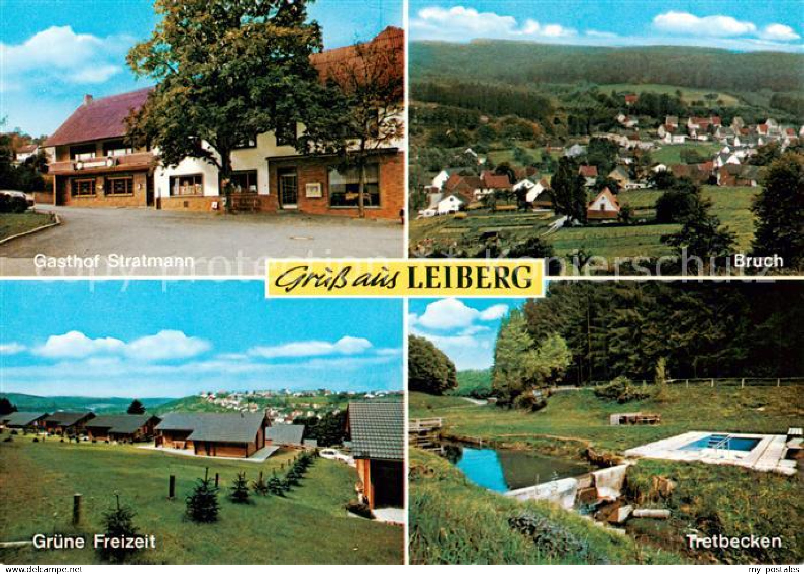 73866438 Leiberg Gasthof Stratmann Bruch Gruene Freizeit Tretbecken Leiberg - Bad Wünnenberg
