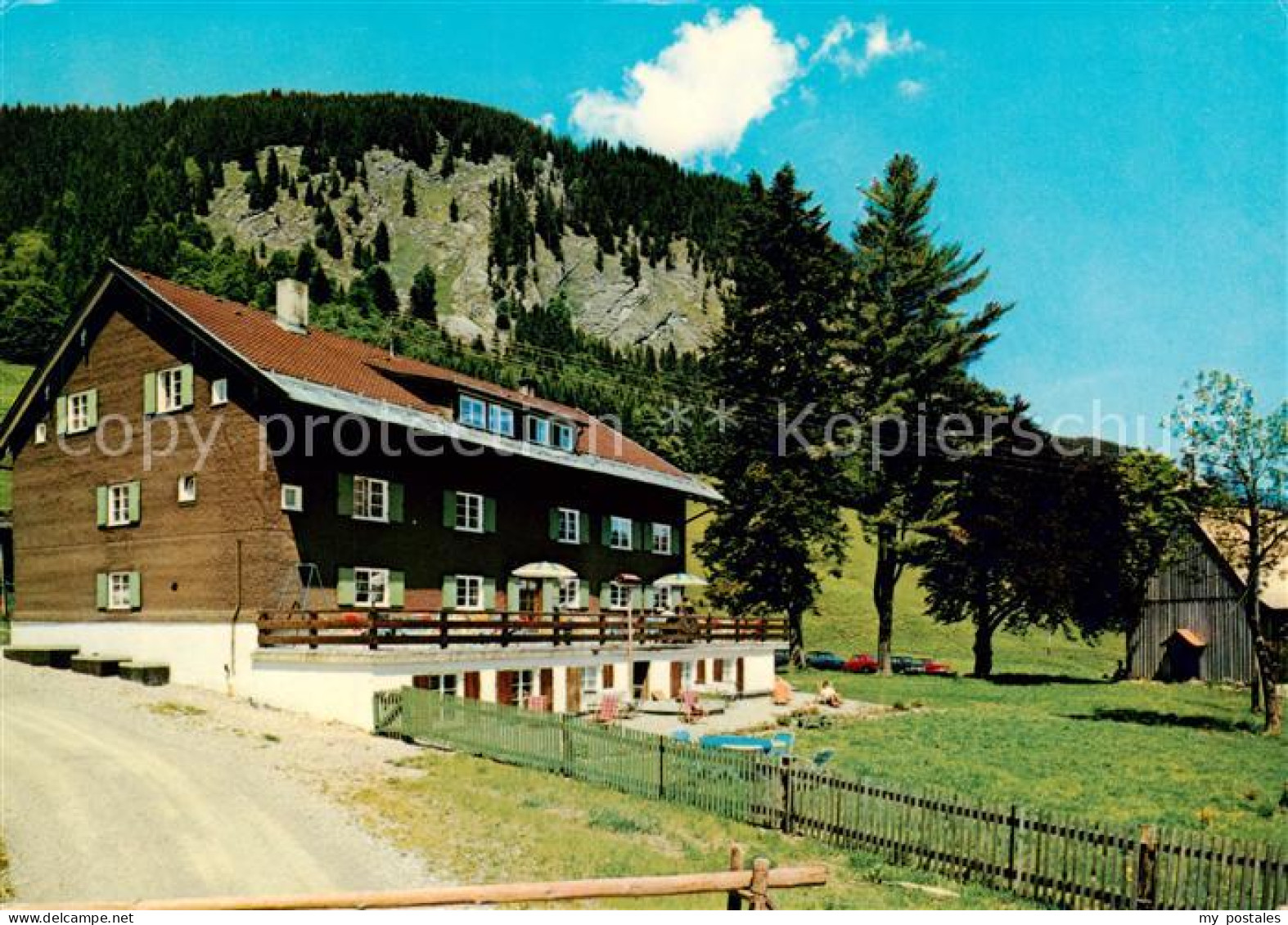 73866425 Tiefenbach Oberstdorf Berggasthof Rohrmoos Allgaeuer Alpen Tiefenbach O - Oberstdorf