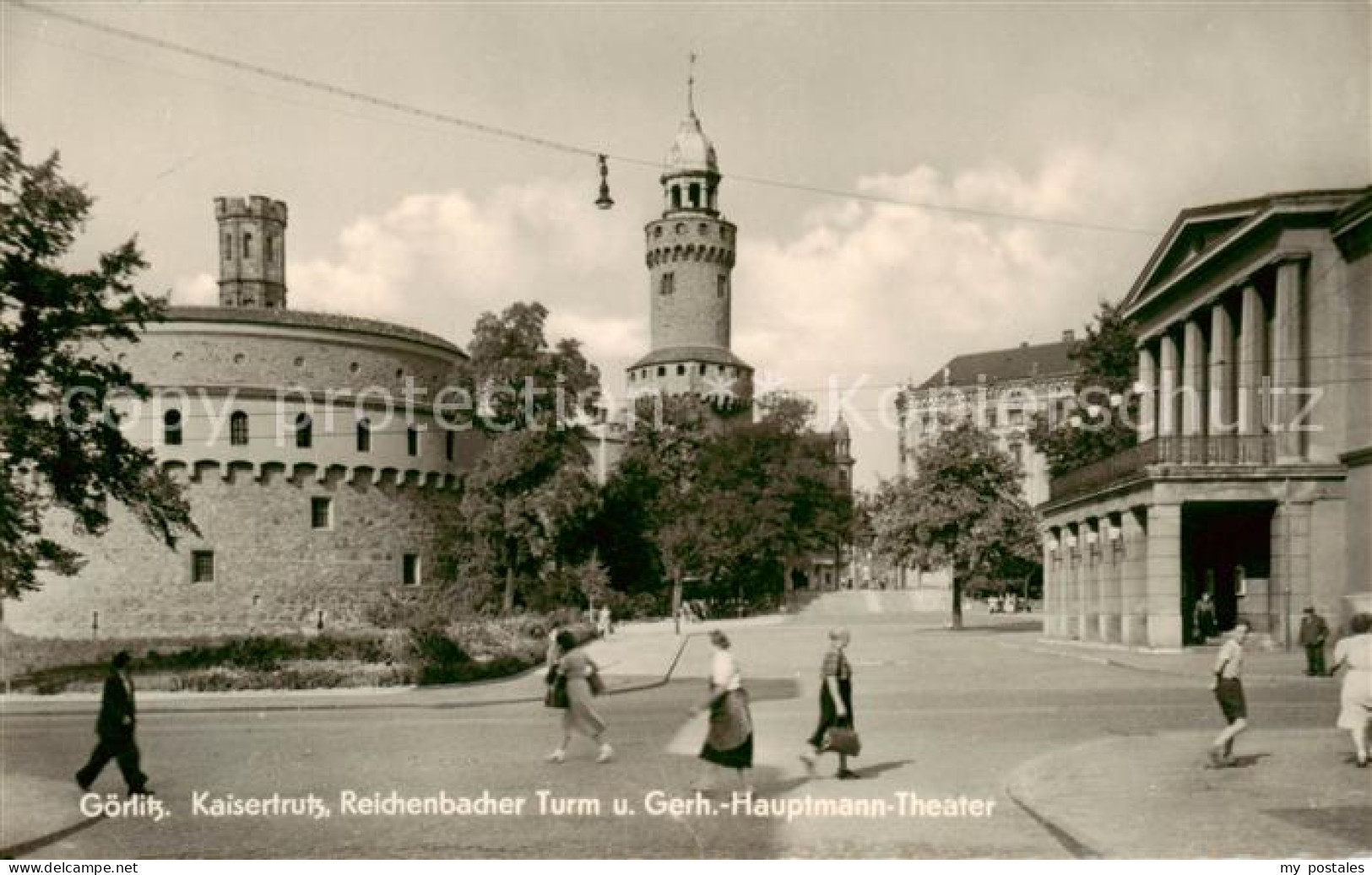 73832445 Goerlitz  Sachsen Kaisertrutz Reichenbacher Turm Gerhart Hauptmann Thea - Goerlitz