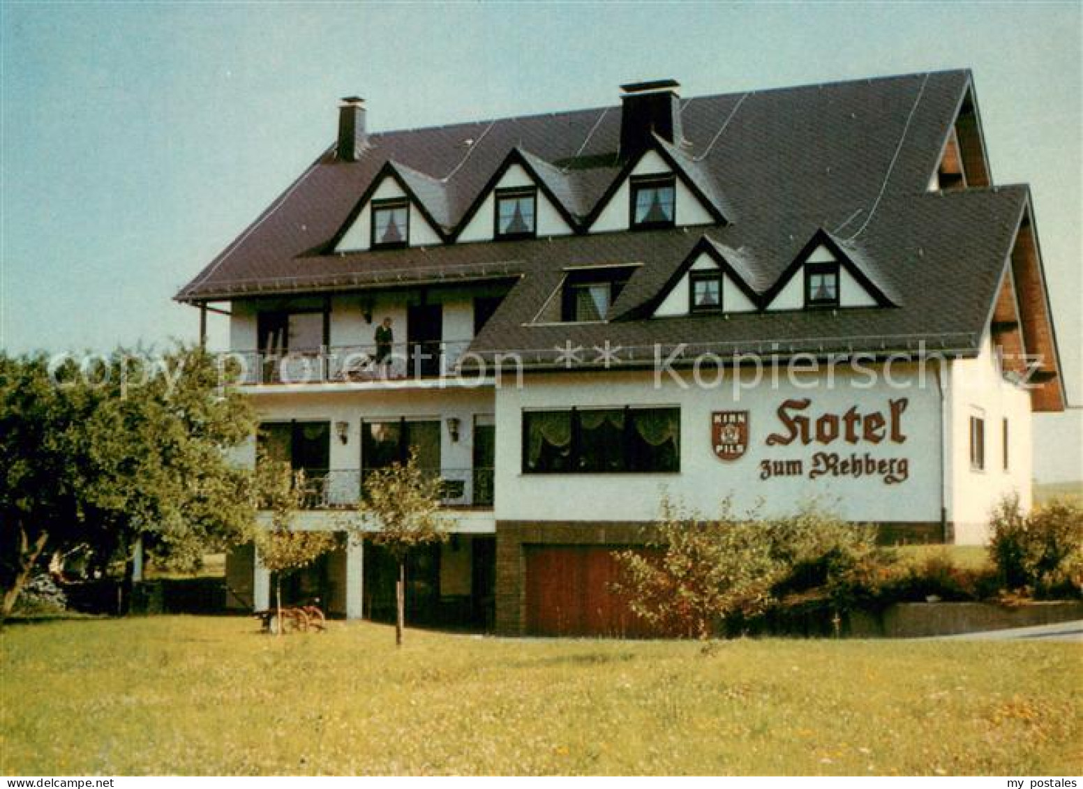 73758499 Kastellaun Hunsrueck Hotel Zum Rehberg Aussenansicht Kastellaun Hunsrue - Kastellaun