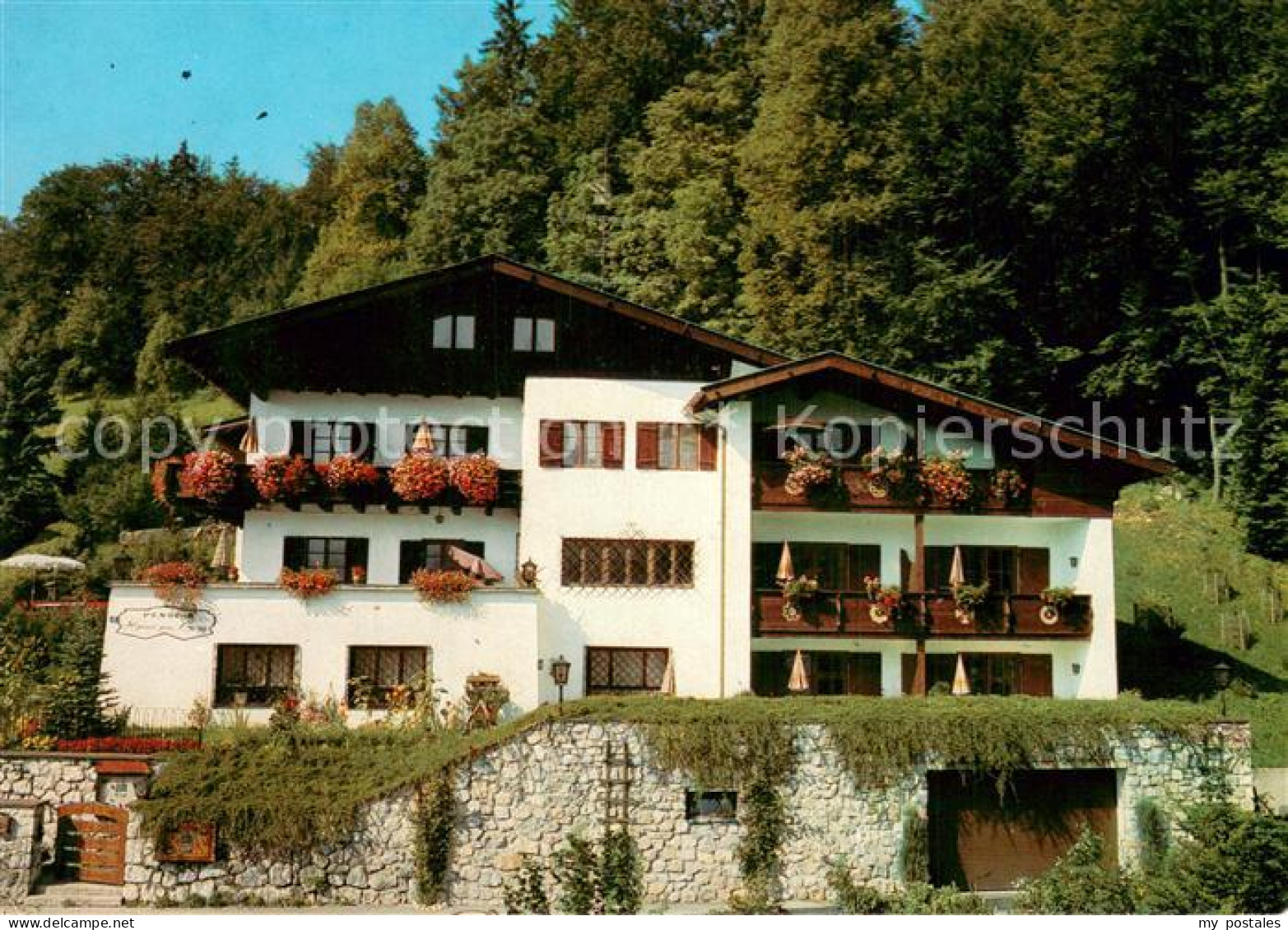 73758495 Berchtesgaden Pension Haus Am Berg Aussenansicht Berchtesgaden - Berchtesgaden