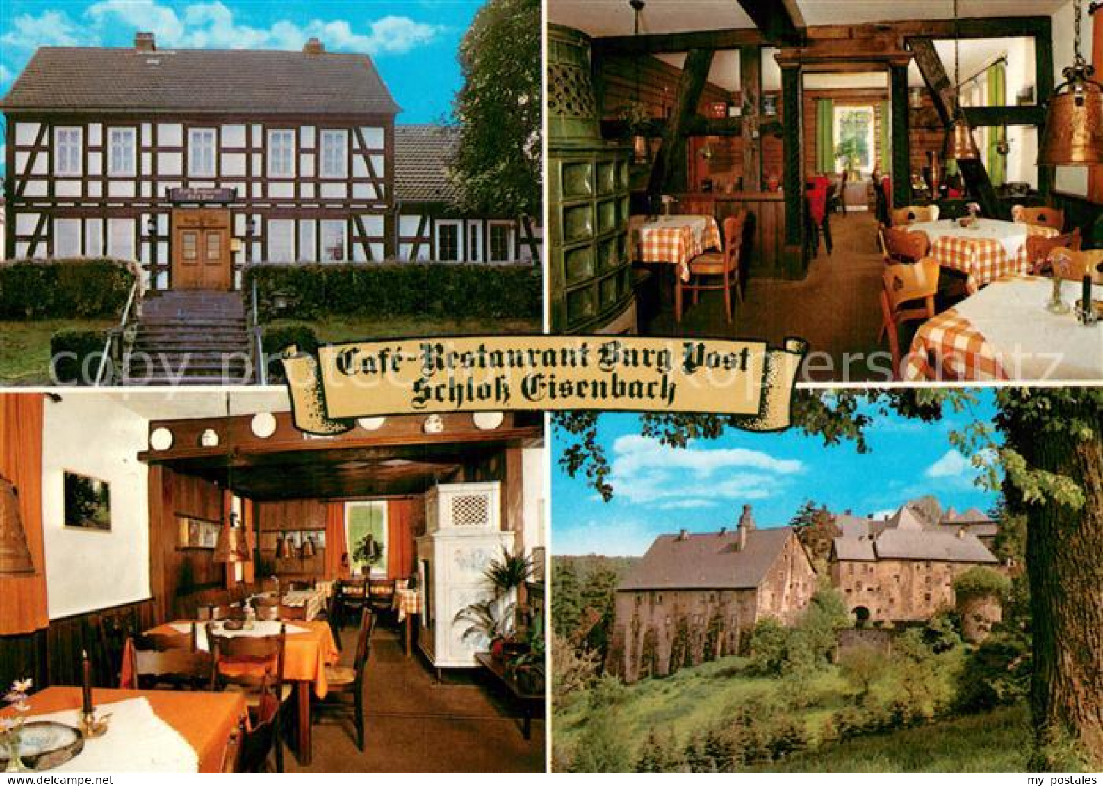 73758473 Lauterbach Hessen Restaurant-Cafe Burg-Post Schloss Eisenach Lauterbach - Lauterbach