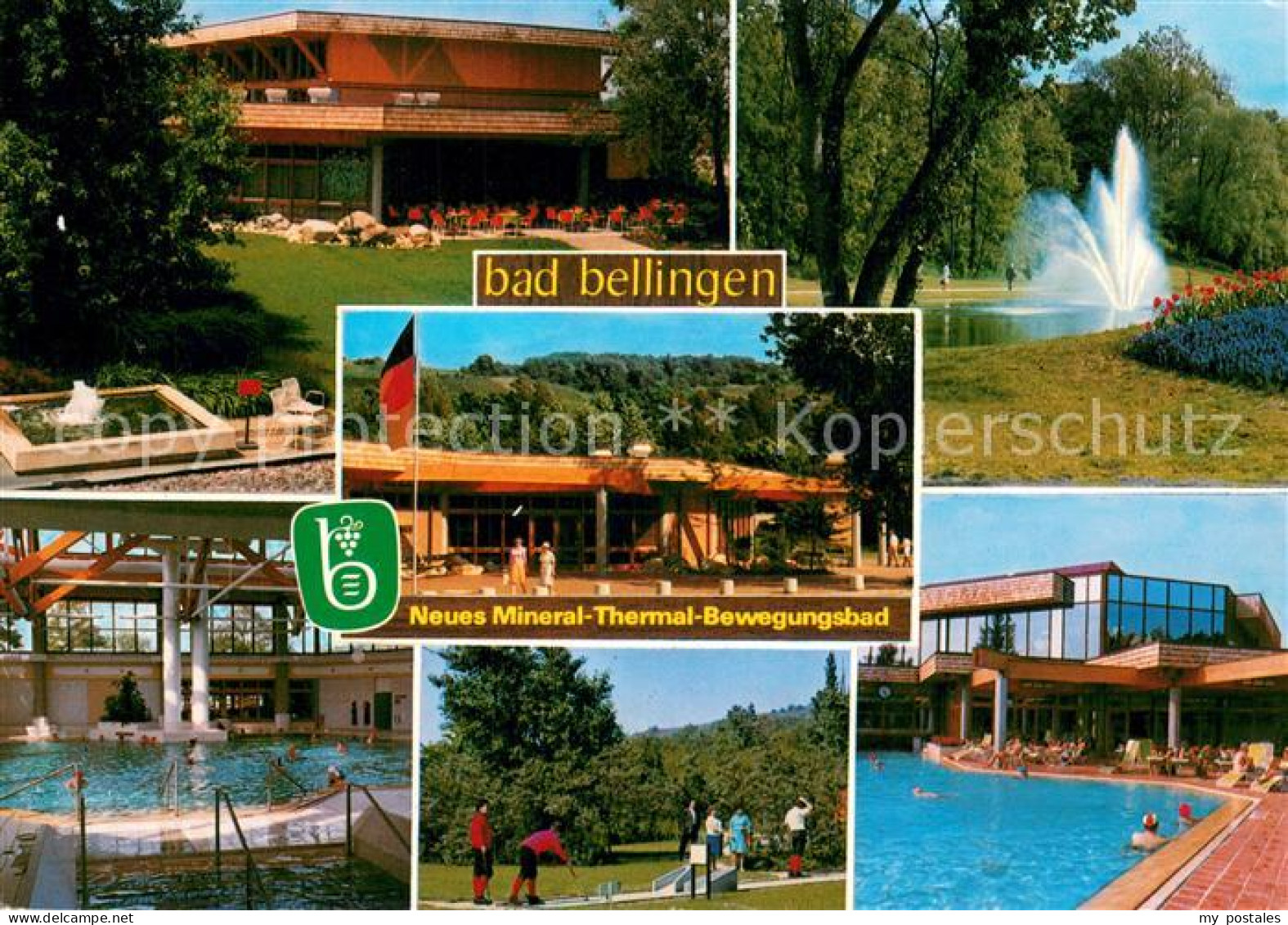 73758463 Bad Bellingen Mineral-Thermal-Bewegungsbad Teilansichten Minigolf Bad B - Bad Bellingen