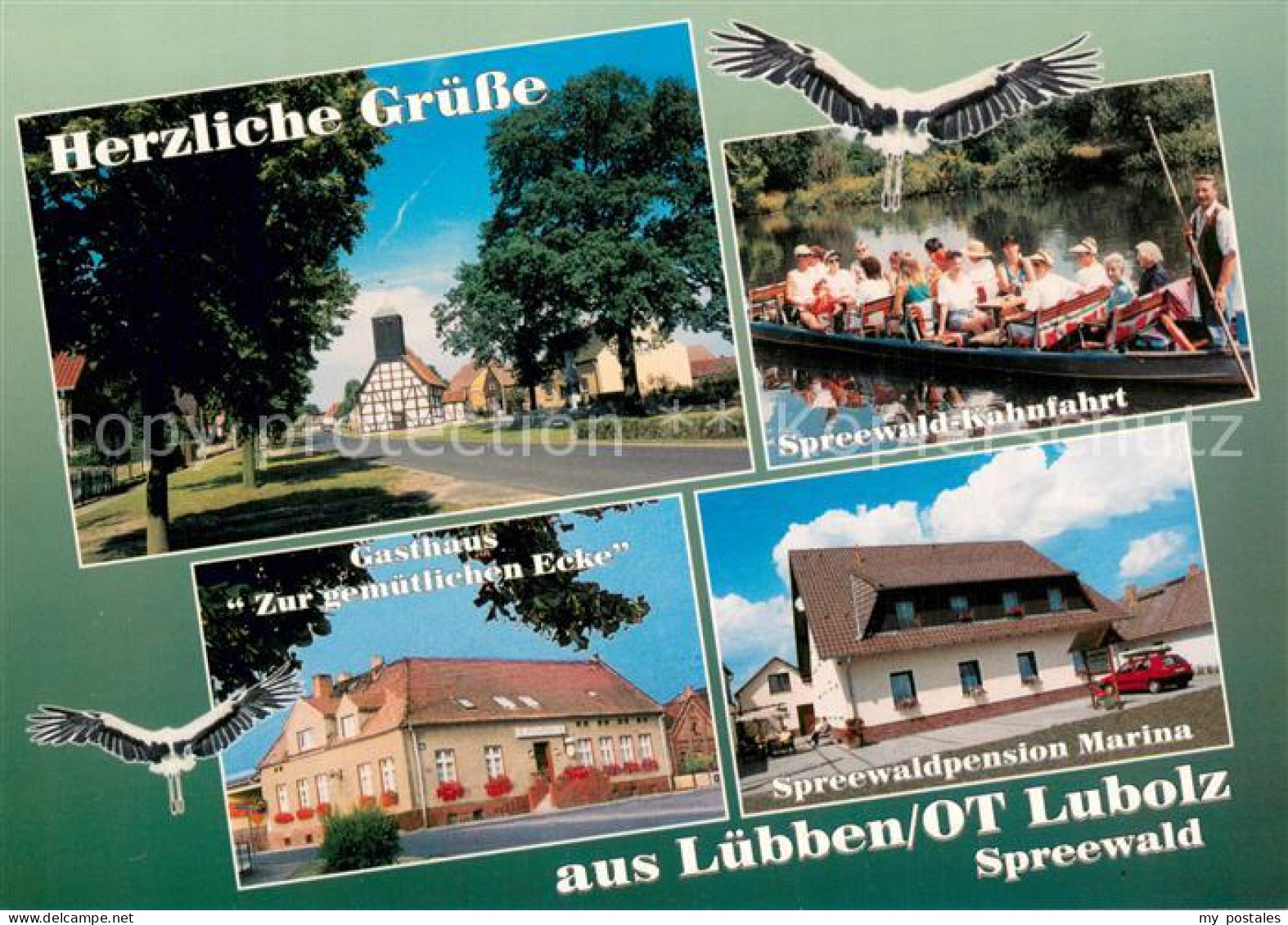 73758298 Lubolz Gasthaus Zur Gemuetlichen Ecke Pension Marina Spreewald Kahnfahr - Luebben (Spreewald)