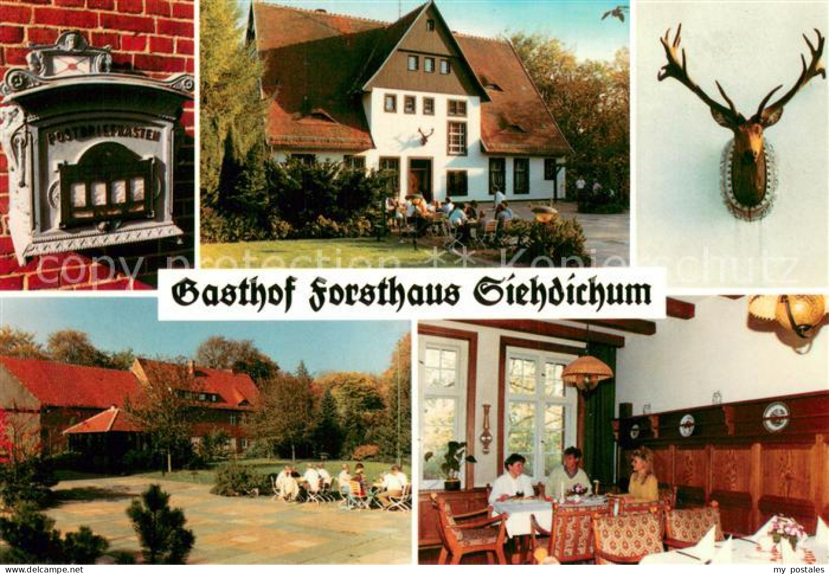 73758290 Schernsdorf Gasthof Forsthaus Siehdichum Schernsdorf - Autres & Non Classés