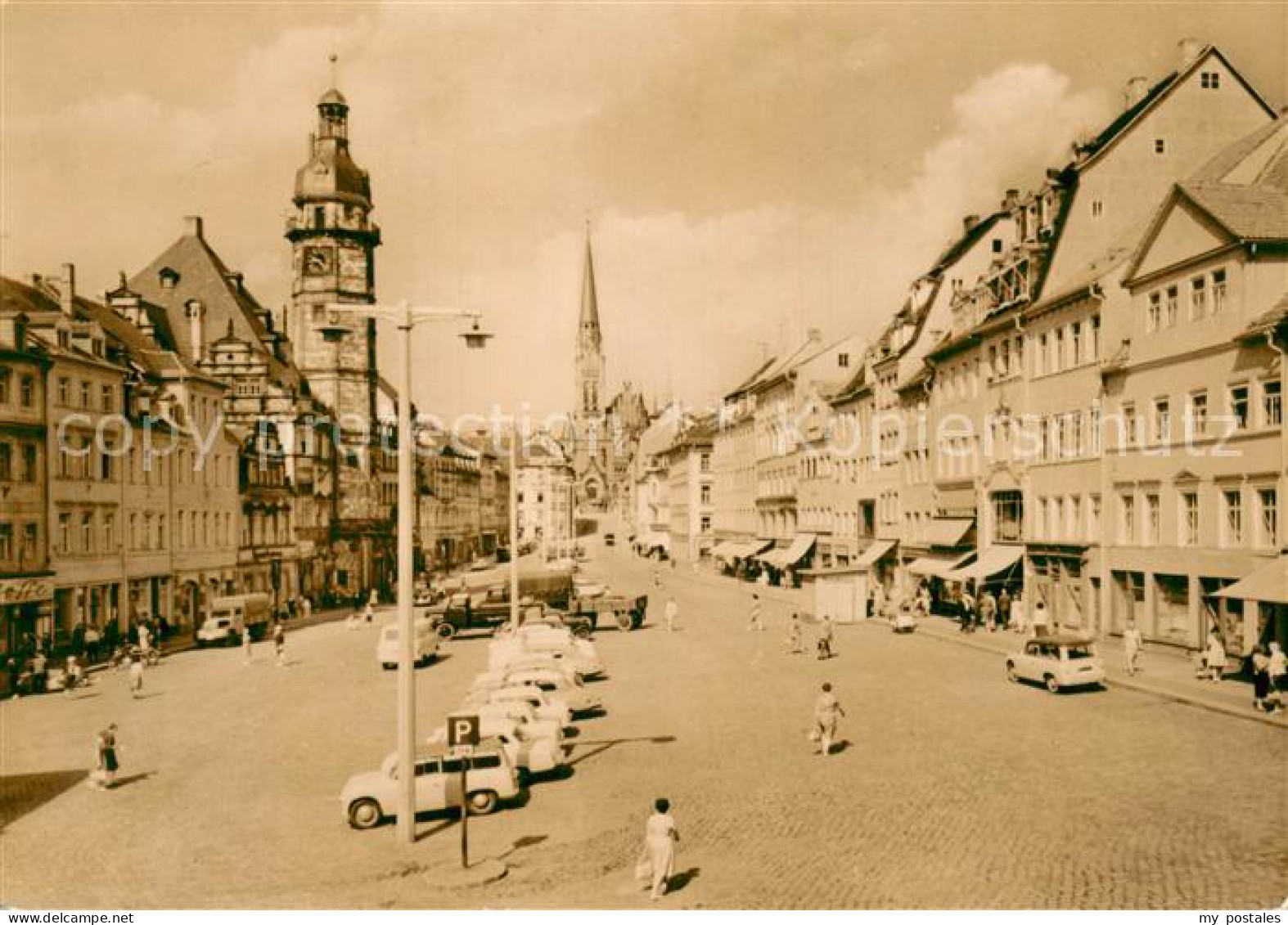 73758283 Altenburg  Thueringen Markt  - Altenburg