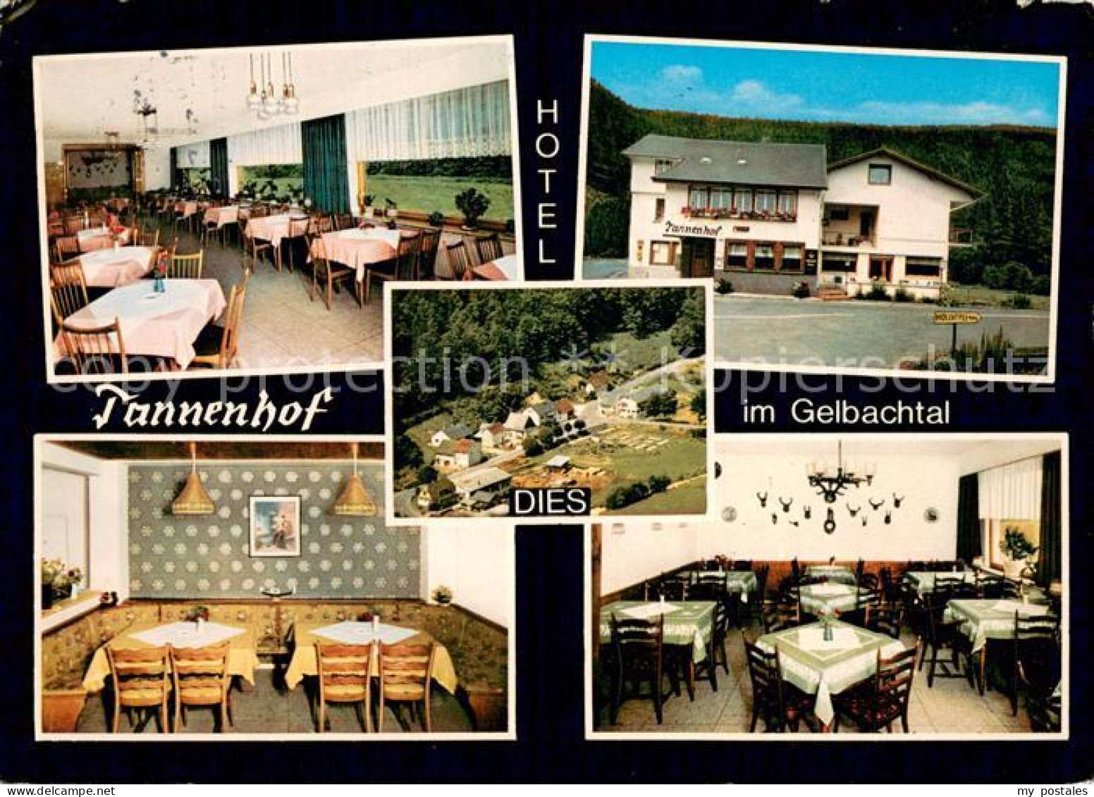 73758273 Dies Hotel Restaurant Tannenhof Im Gelbachtal Dies - Autres & Non Classés