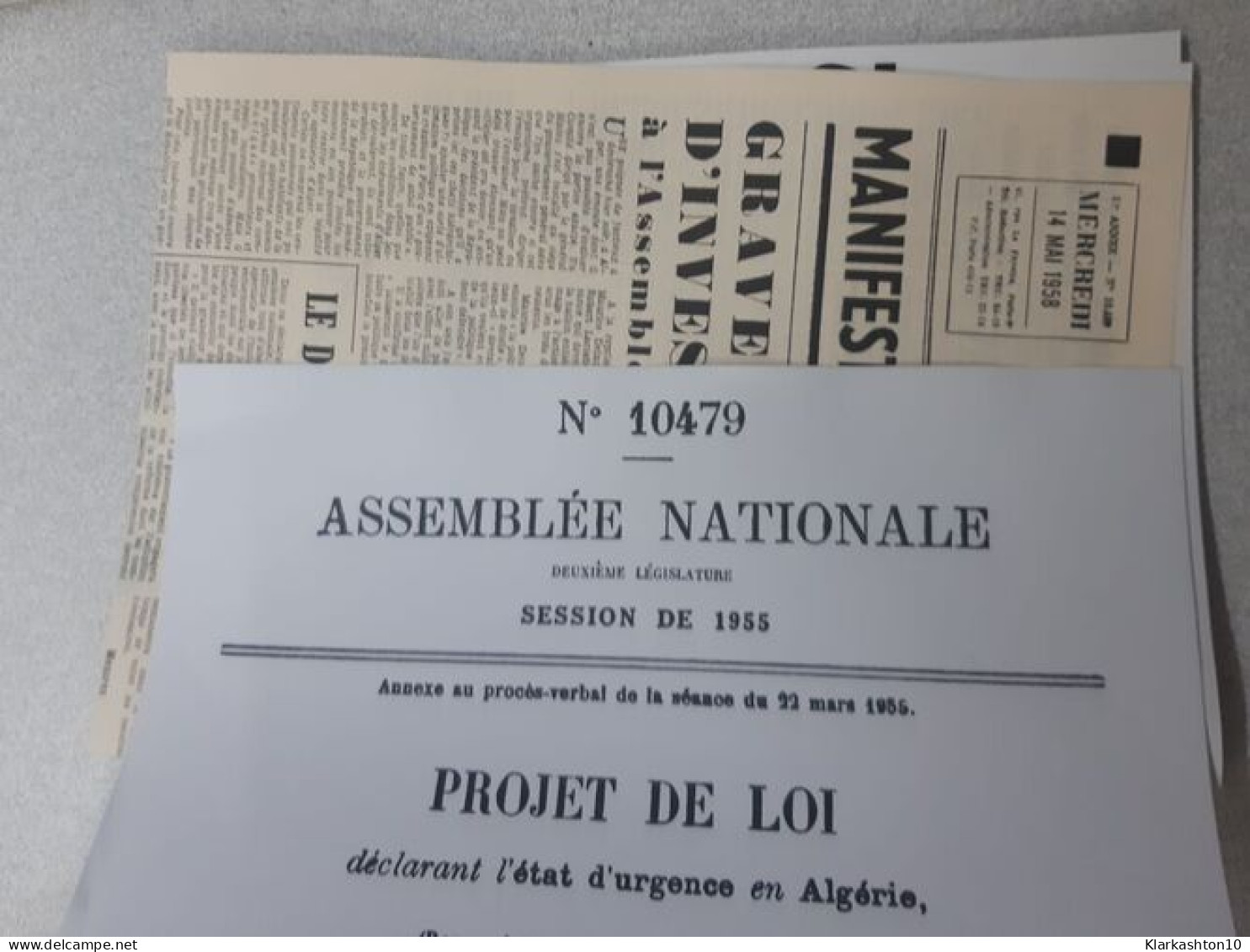 La Guerre D'algerie 54-62 L'independance Vol10 - Sonstige & Ohne Zuordnung