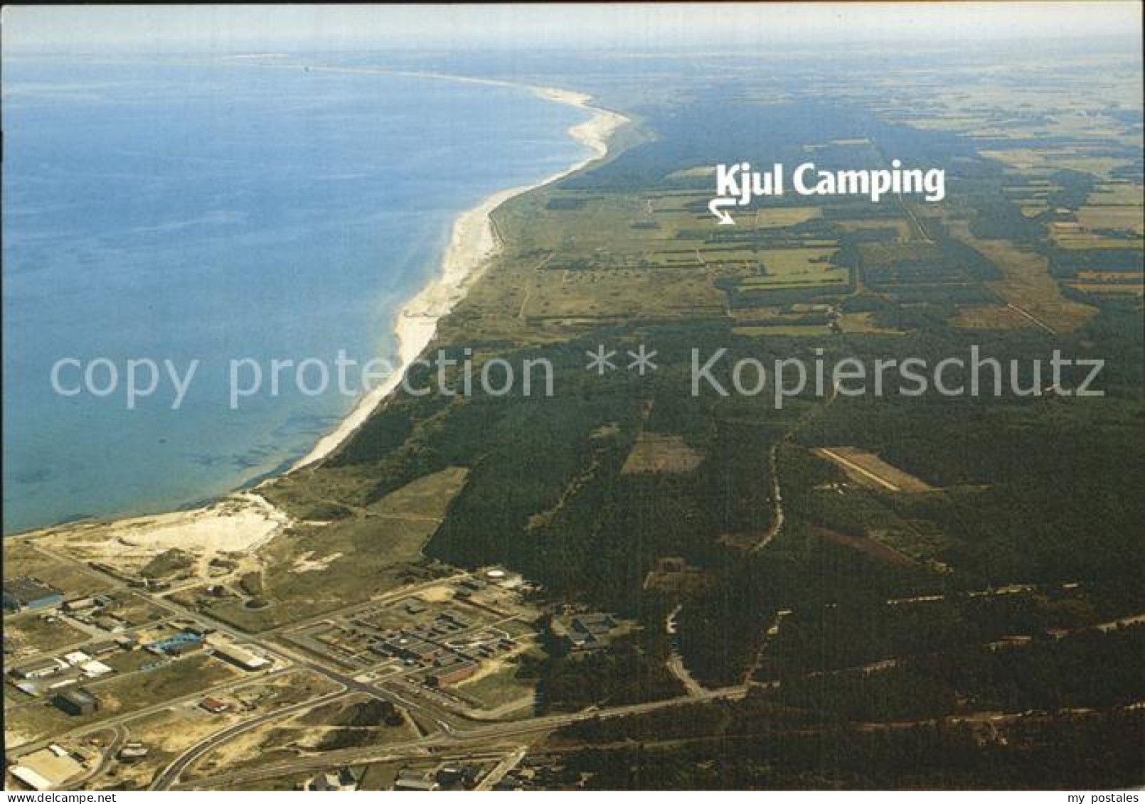 72614252 Hirthals Fliegeraufnahme Kjul Camping Daenemark - Dänemark