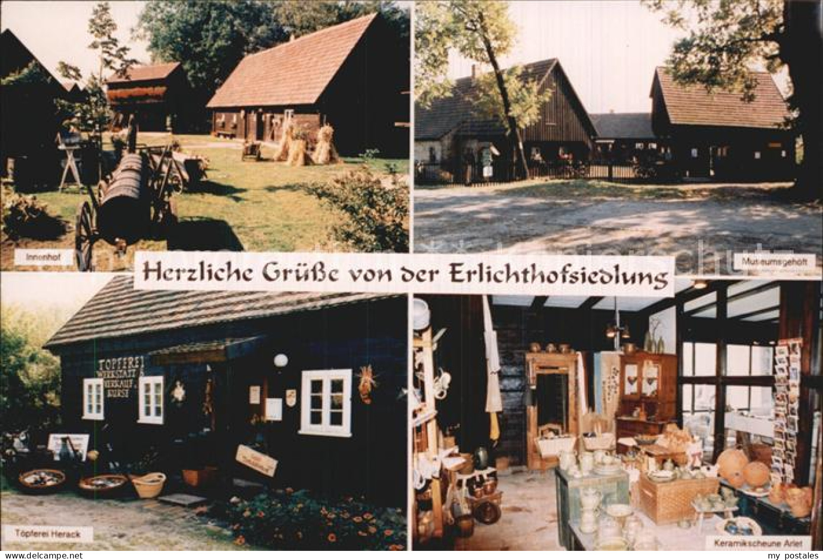 72614242 Rietschen Erlichthofsiedlung Museum Keramikscheune Toepferei Herack Rie - Autres & Non Classés