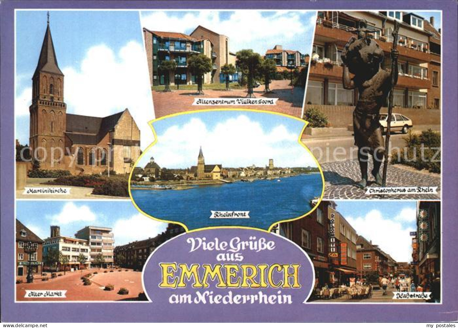 72614177 Emmerich Rhein Christophorus Am Rhein Martinskirche Alter Markt  Emmeri - Emmerich