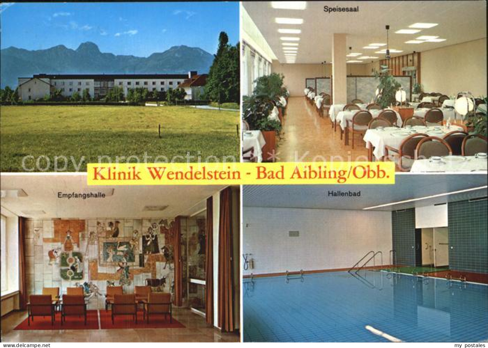 72613652 Bad Aibling Klinik Wendelstein Speisesaal Foyer Hallenbad Bad Aibling - Bad Aibling