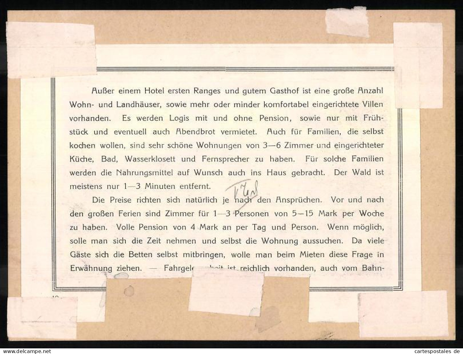 Fotografie - Lichtdruck Brück & Sohn Meissen, Ansicht Bärenfels, Hofehübel & Tellkoppe  - Plaatsen