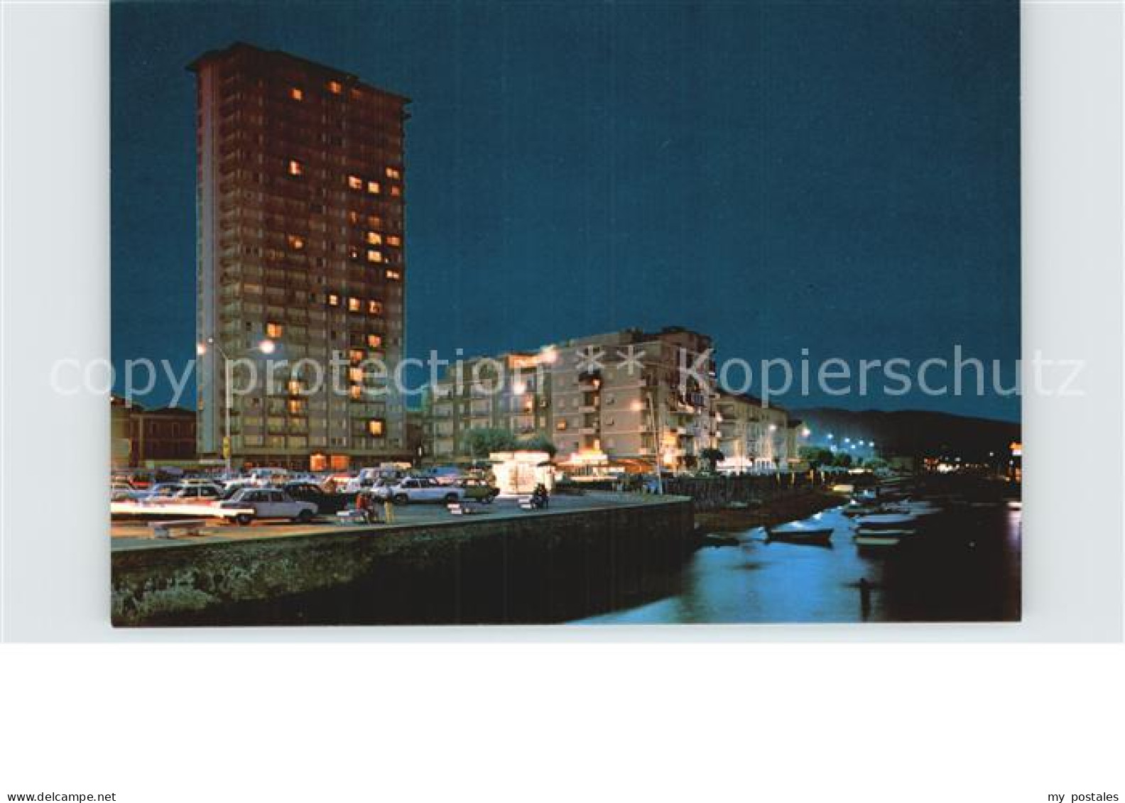 72613482 Follonica Hochhaus Bei Nacht Follonica - Other & Unclassified