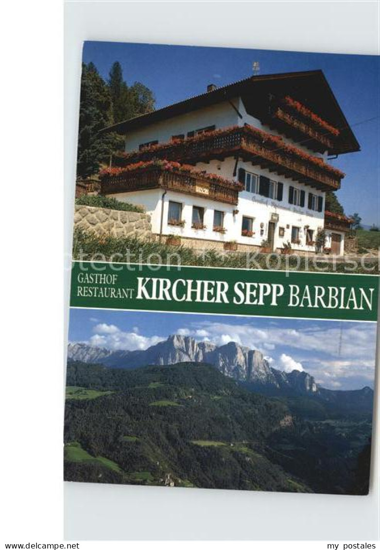 72612683 Barbian Gasthof Kircher Sepp  - Other & Unclassified