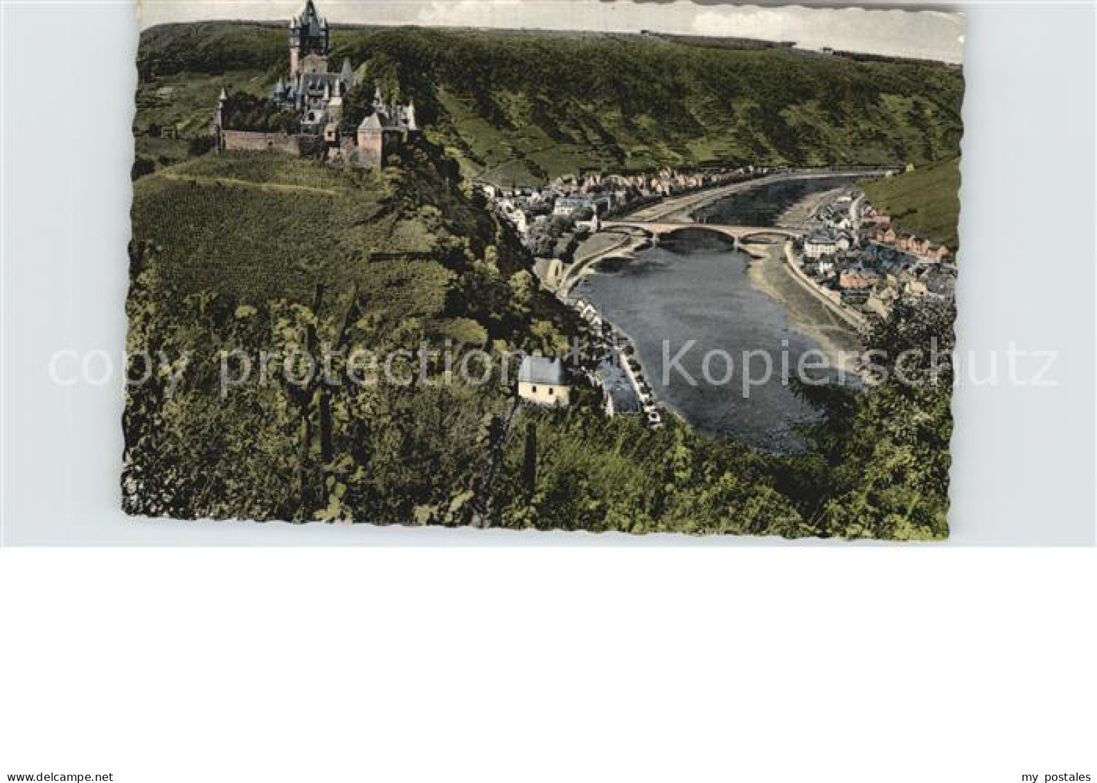 72612400 Cochem Mosel Panorama Mit Burg Cochem - Cochem