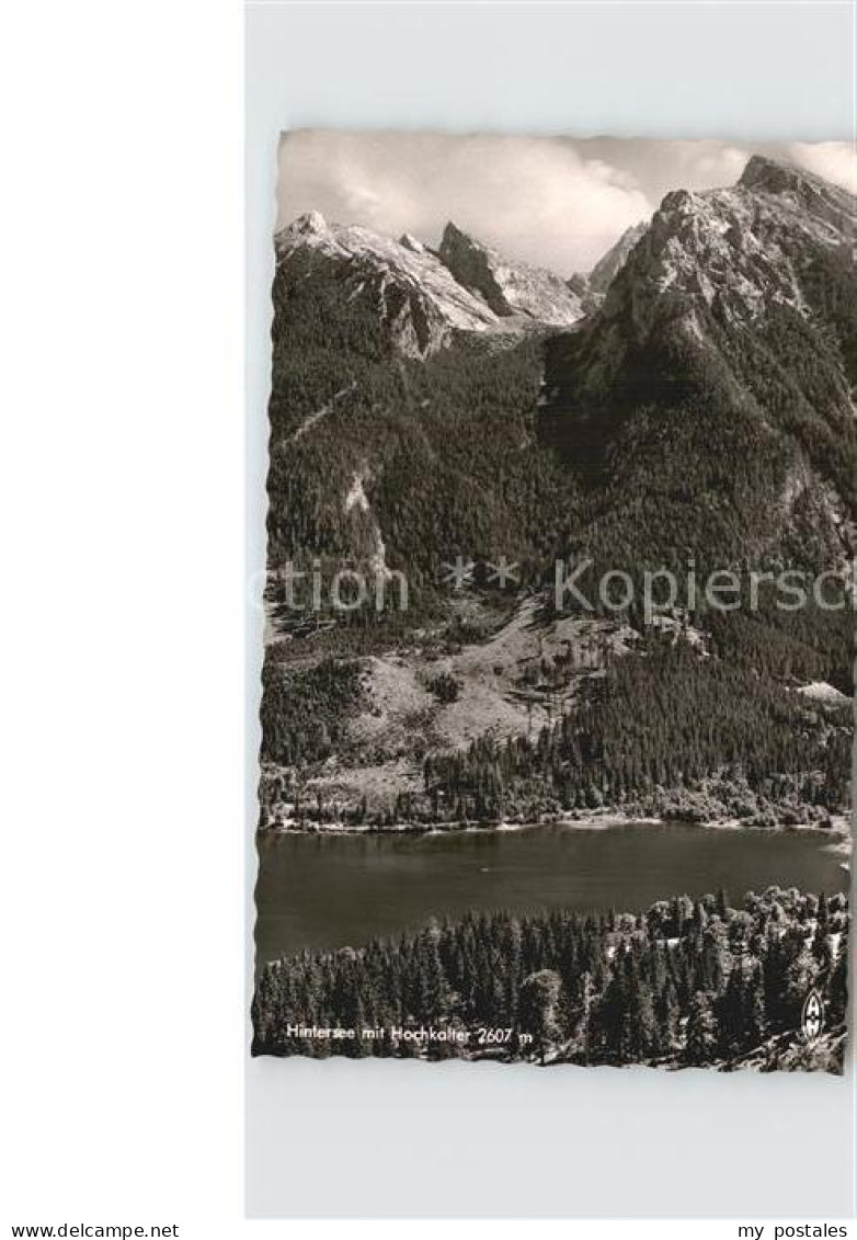 72612395 Hintersee Allgaeu Hochkalter Hintersee Allgaeu - Immenstadt