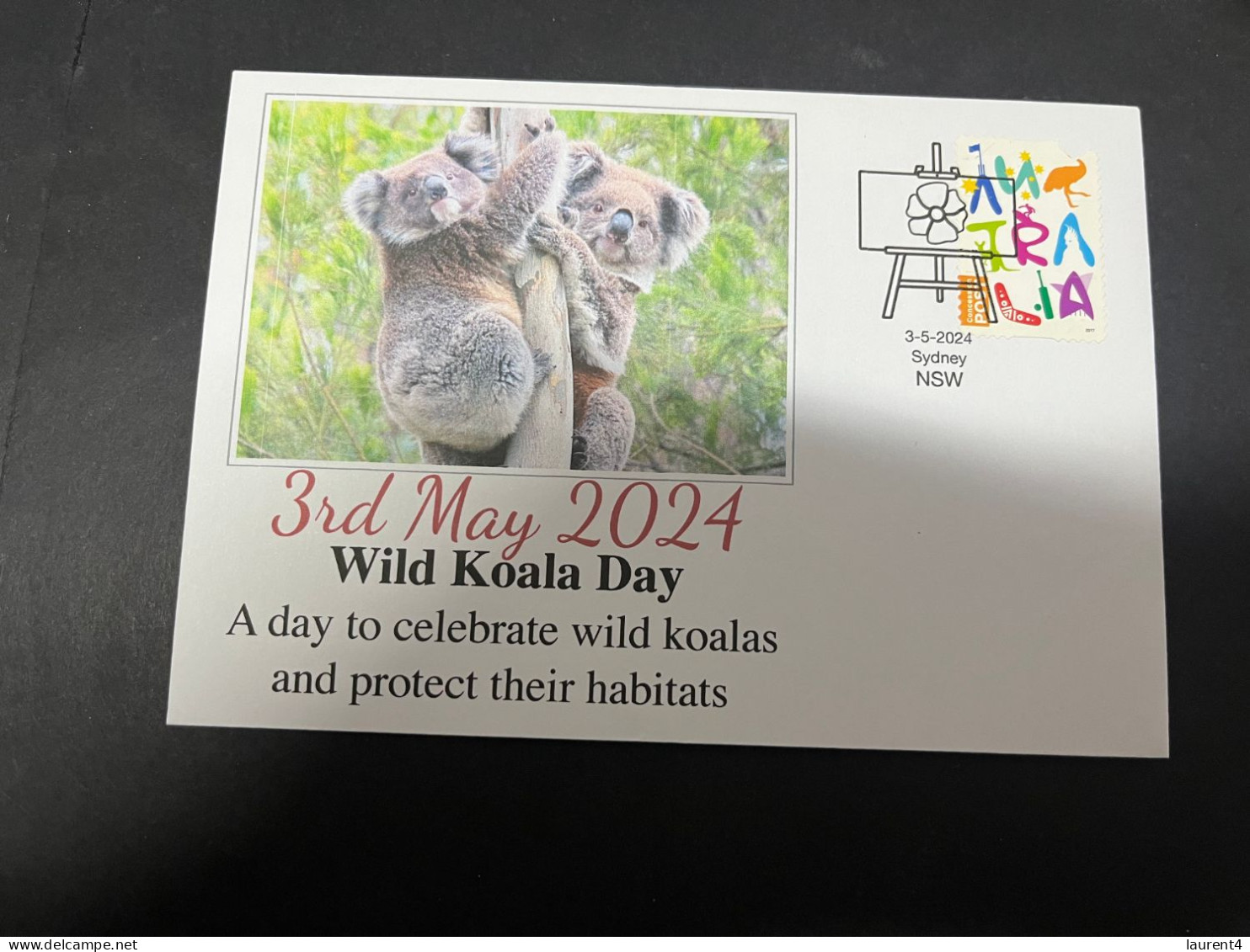 17-5-2024 (5 Z 23) 3rd Of May Is " Wild Koala Day " (with Australian Stamp) - Ours